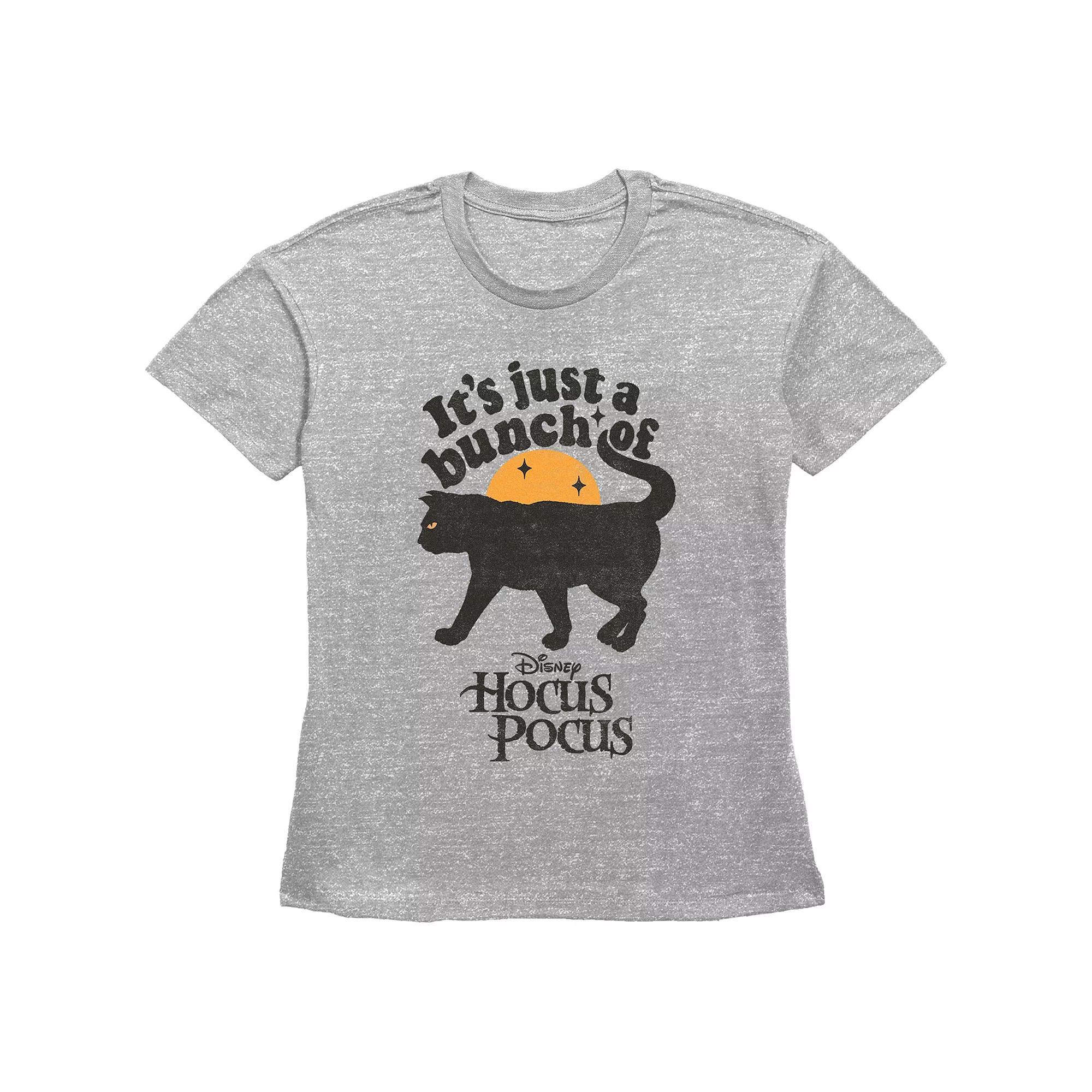 Disney's Hocus Pocus Juniors' It's Just A Bunch Of Thackery Binx Graphic Tee, Women's,  Product Image