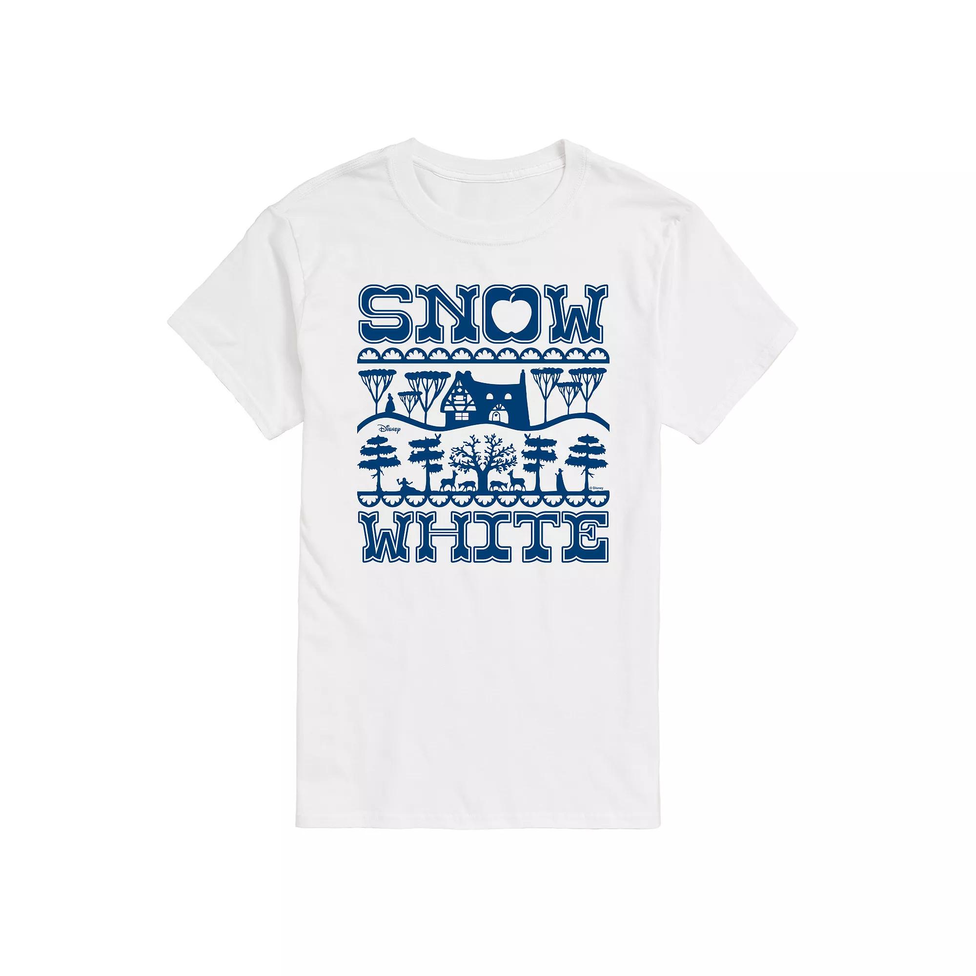 Disney's Snow White Big & Tall Patterns Graphic Tee, Men's,  Product Image
