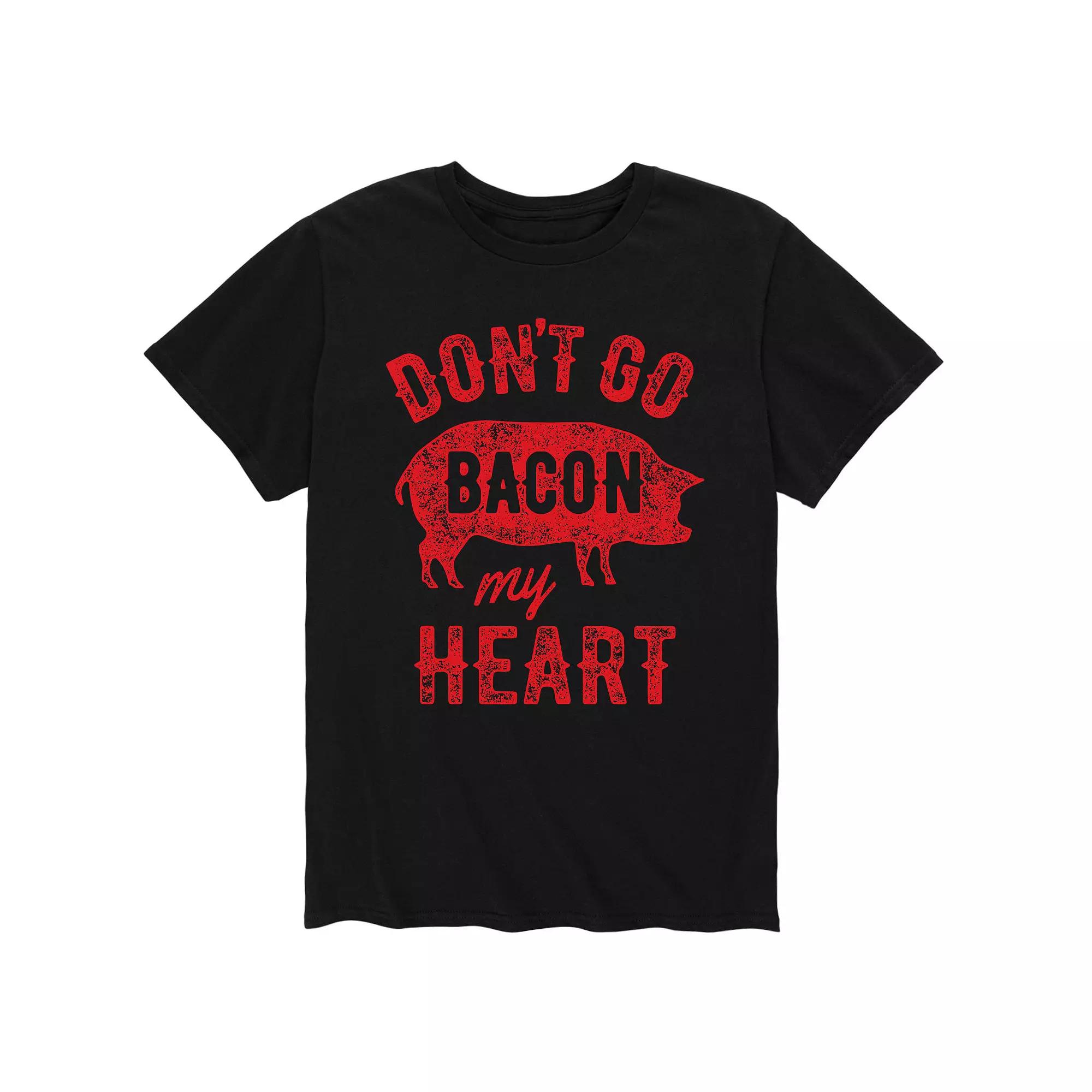 Men's Dont Go Bacon My Heart Tee,  Product Image