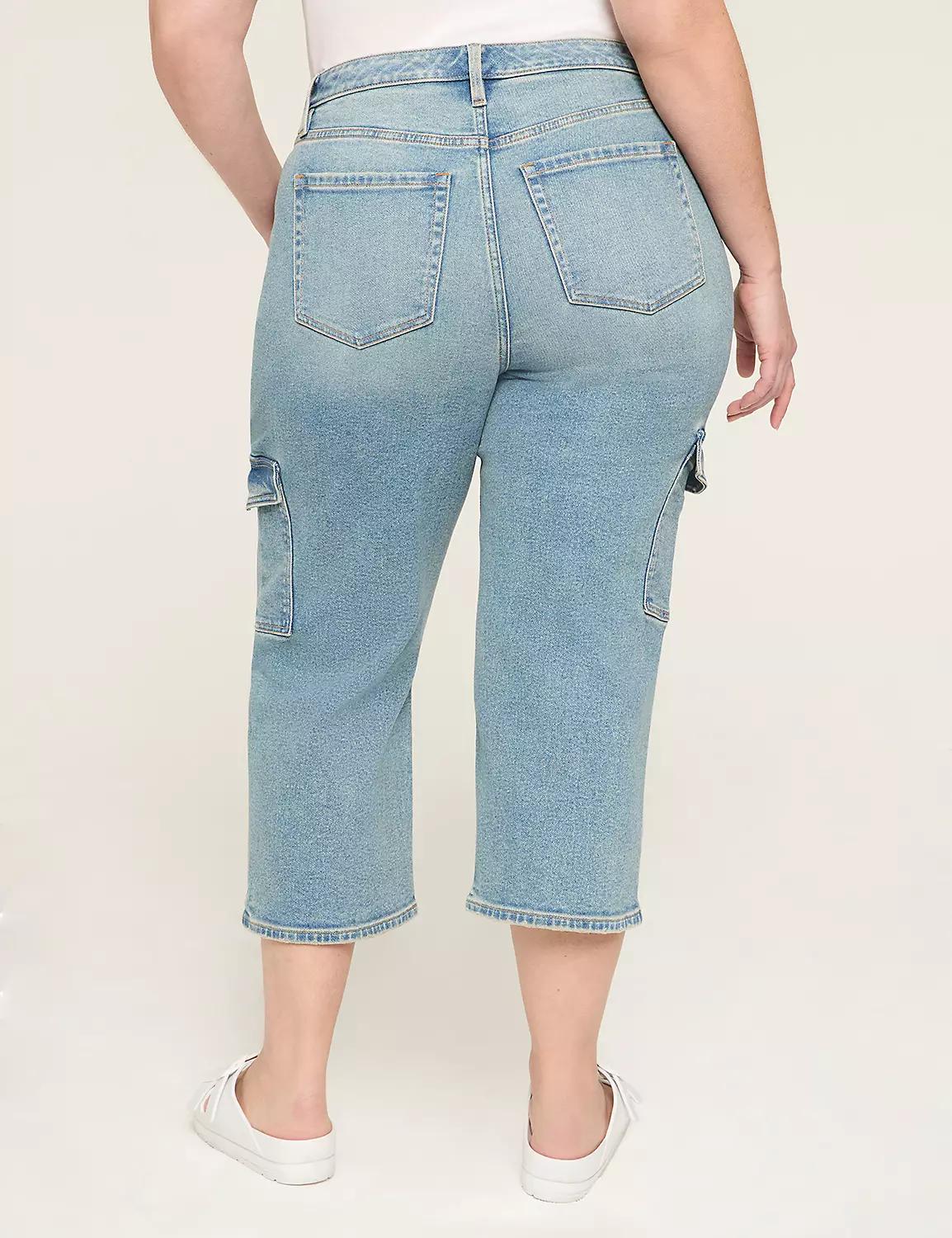 Signature Fit Straight Leg Crop Jean Product Image