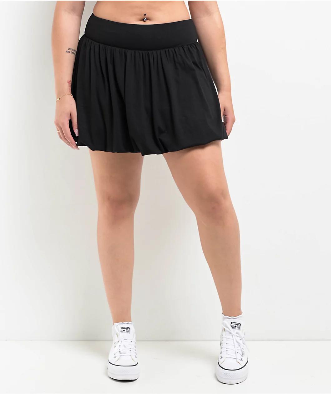 Spicychix Black Bubble Skirt Product Image