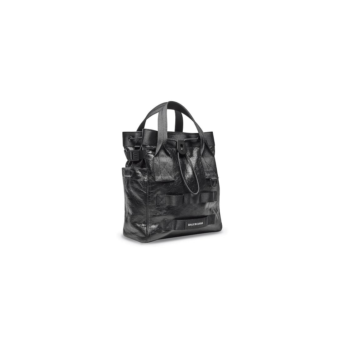Men's Army Tote Bag Small in Black Product Image