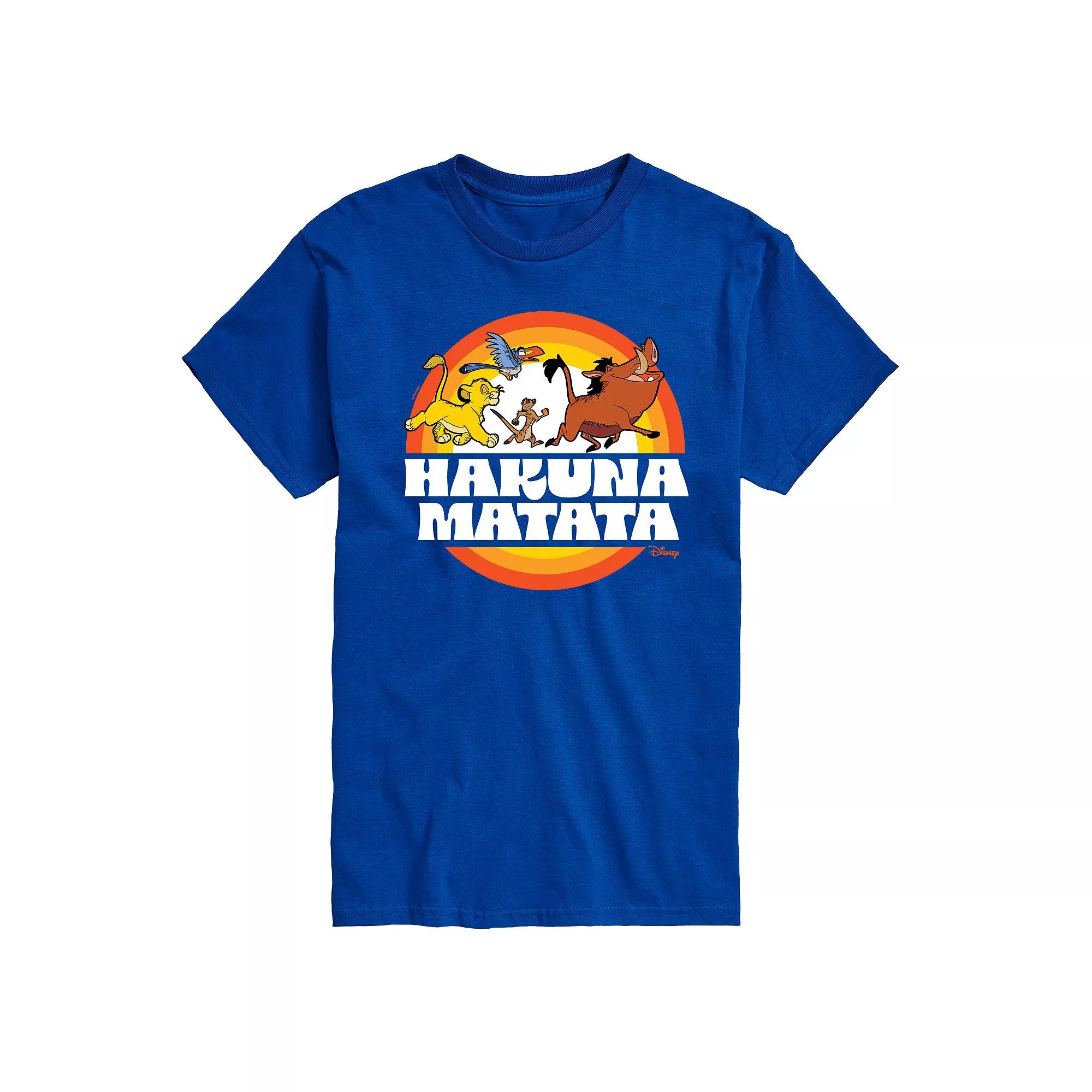 Disney's The Lion King Men's Hukana Matata Graphic Tee,  Product Image