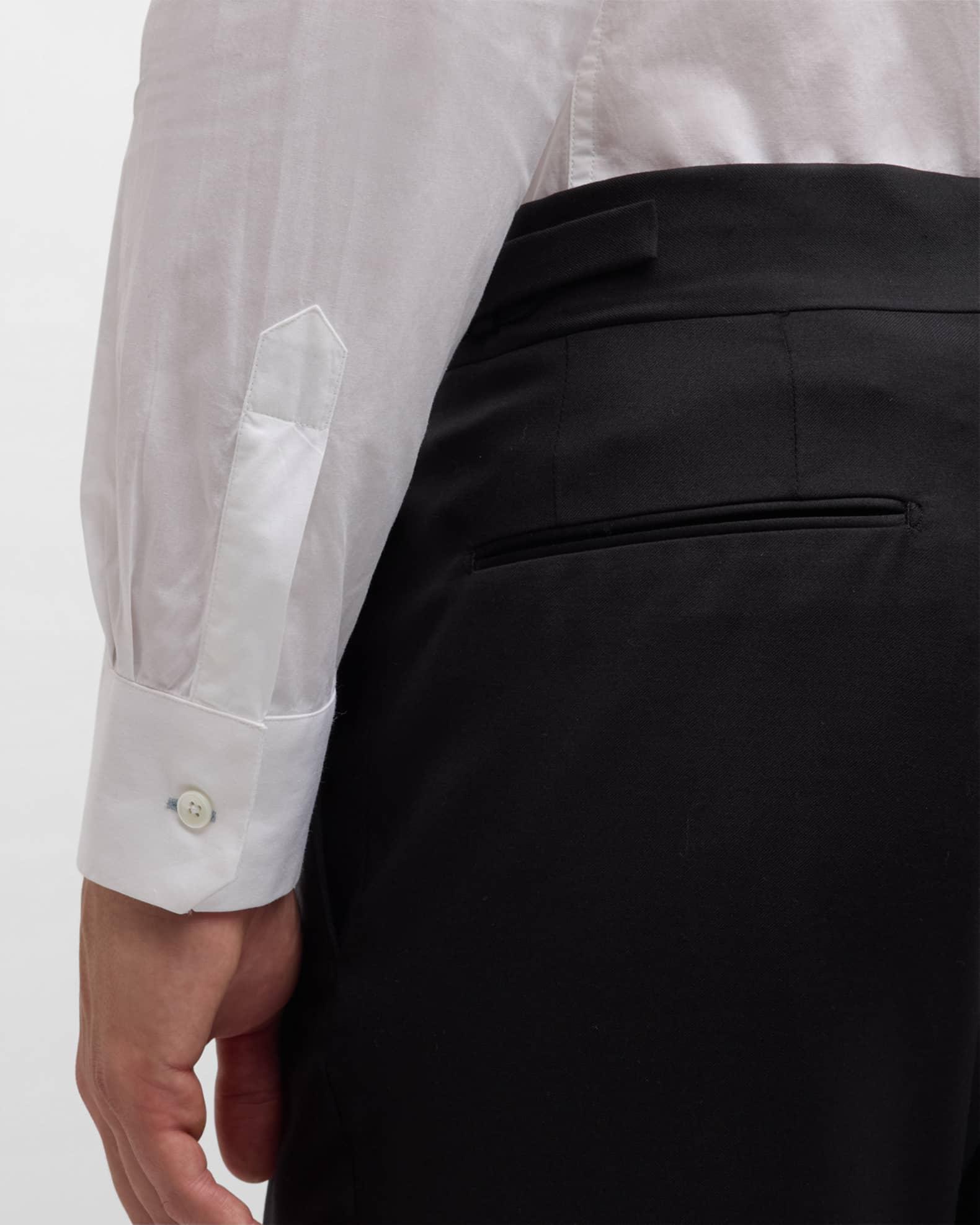 Men's Pleated Bib-Front Evening Dress Shirt Product Image