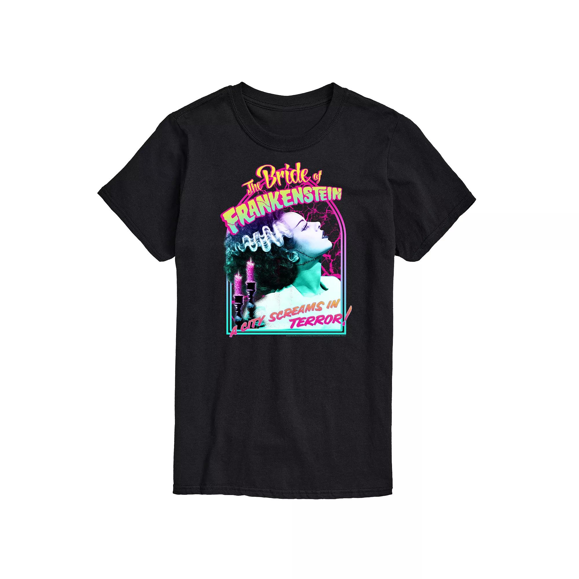 Big & Tall Universal Monsters Marquee Bride Graphic Tee, Men's,  Product Image