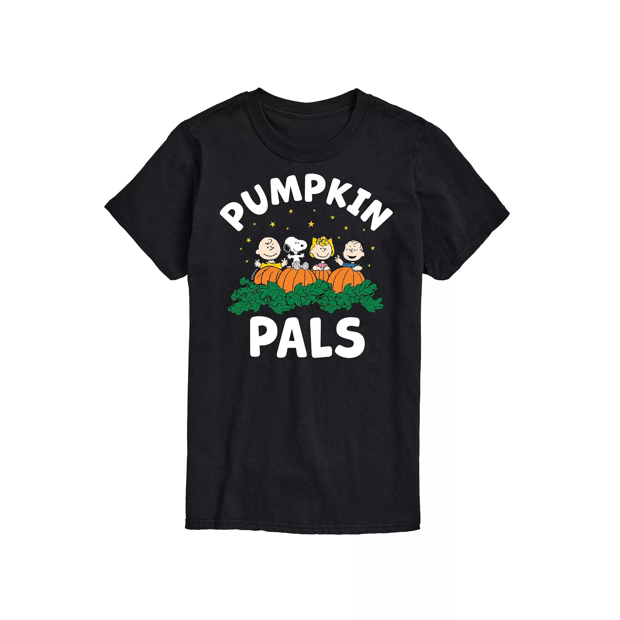 Big & Tall Peanuts Pumpkin Pals Tee, Men's,  Product Image