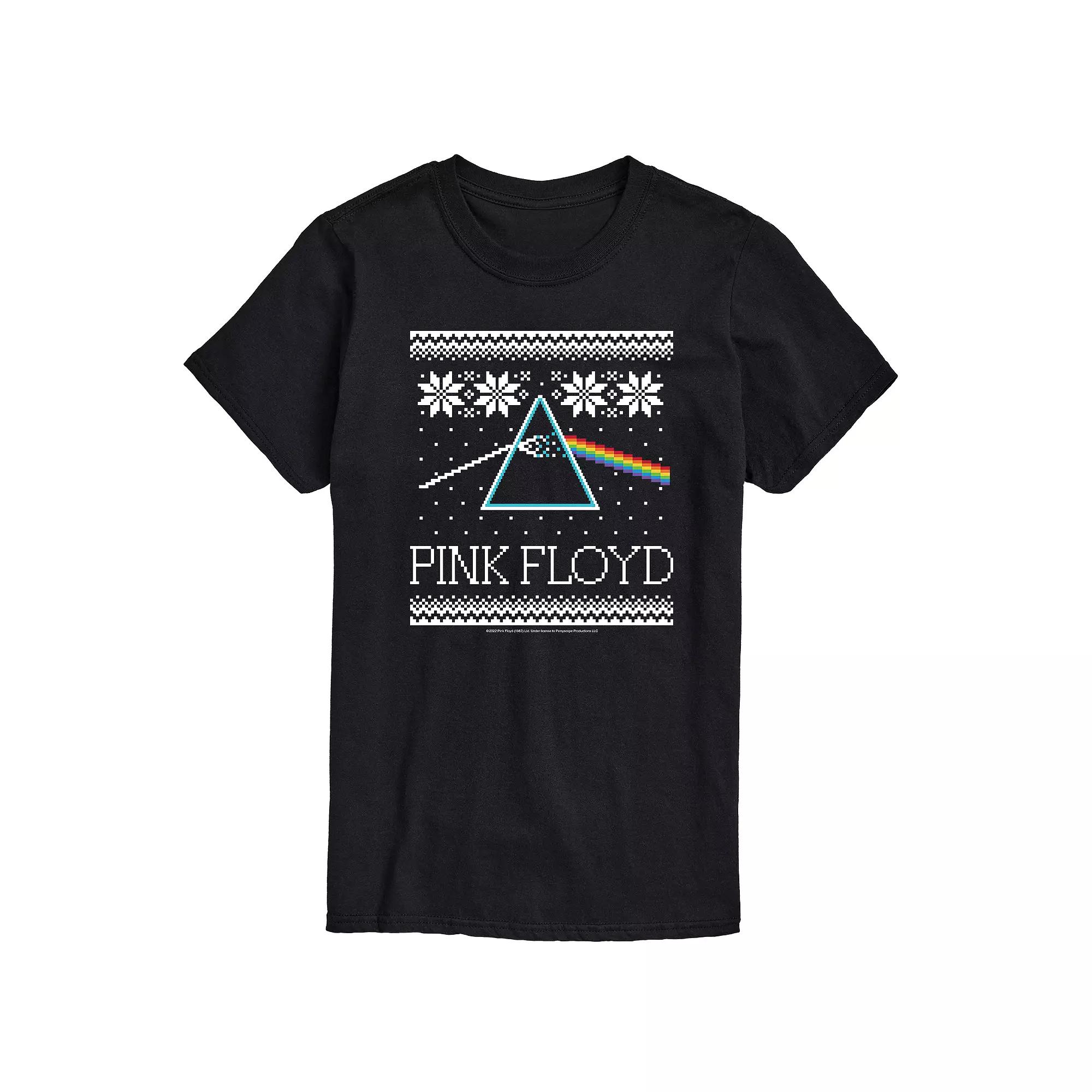 Big & Tall Pink Floyd Holiday Tee, Men's,  Product Image