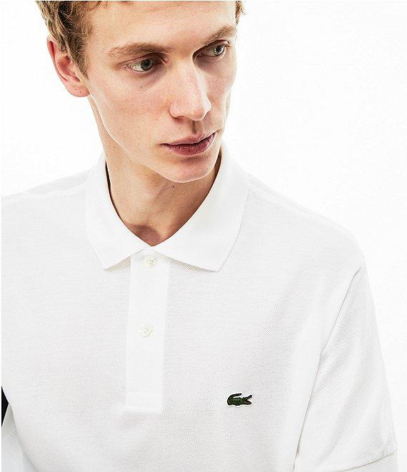 Lacoste Big & Tall Solid Pique Short Sleeve Polo Shirt Product Image