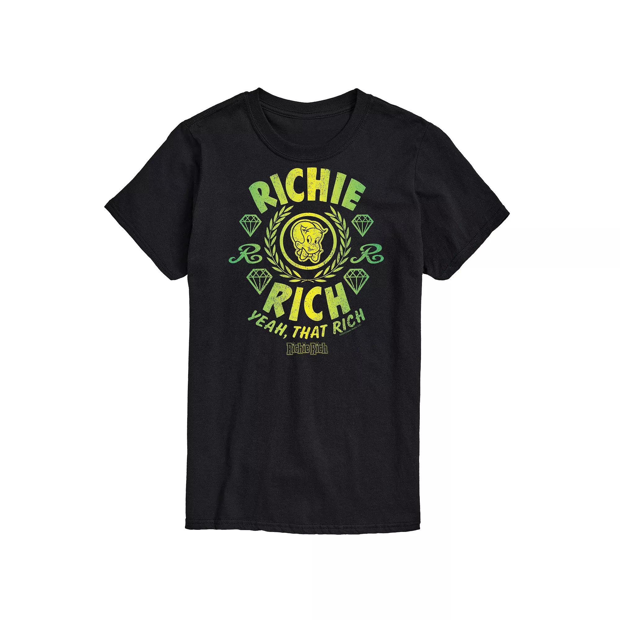 Big & Tall Richie Rich Yeah That Rich Graphic Tee, Men's,  Product Image