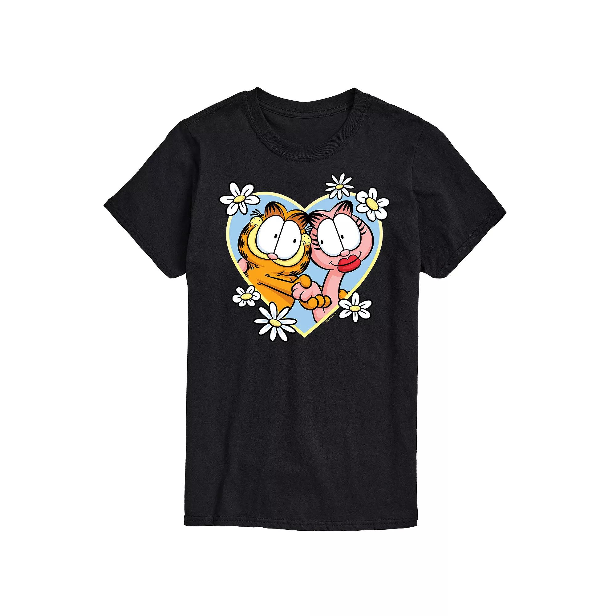Big & Tall Garfield Arlene Heart Graphic Tee, Men's,  Product Image