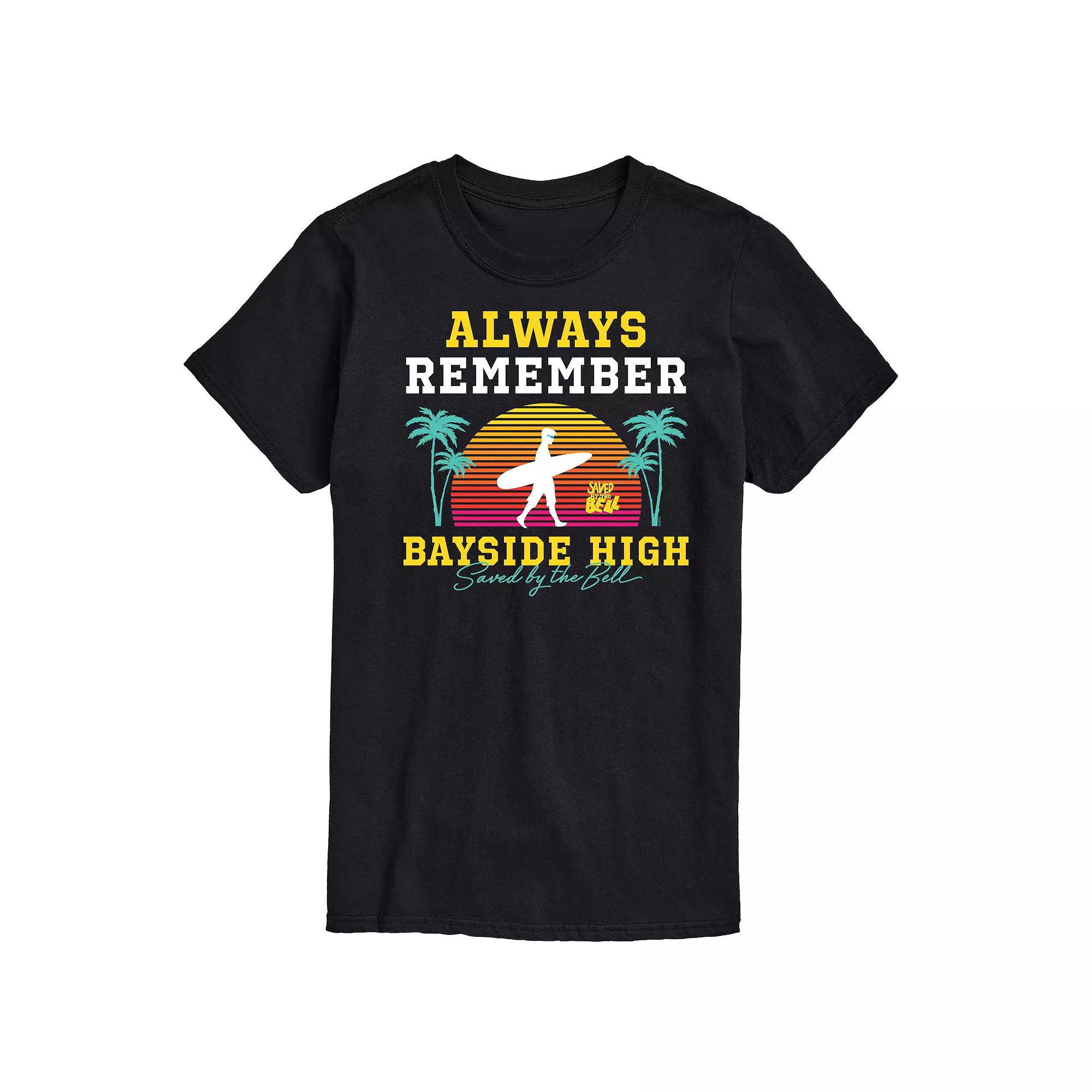 Men's Saved By The Bell Bayside High Graphic Tee,  Product Image