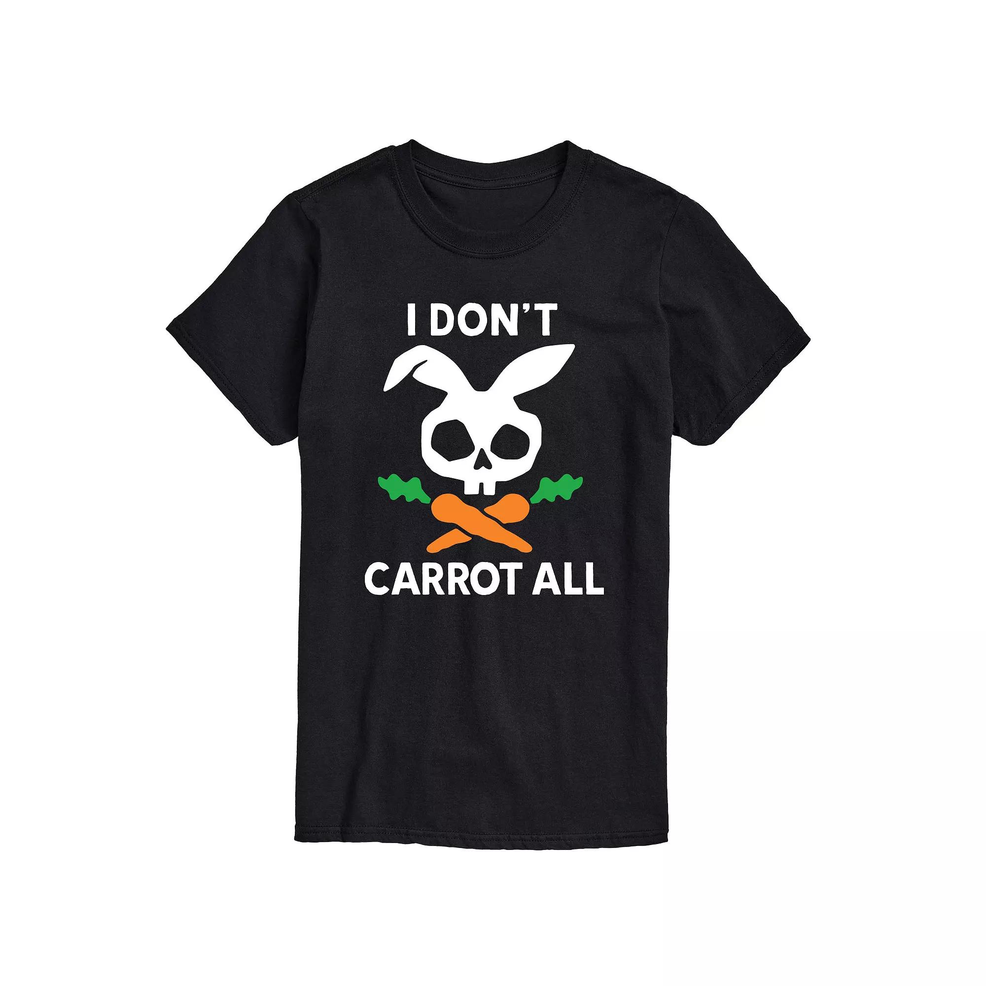 Big & Tall I Don't Carrot All Tee, Men's,  Product Image