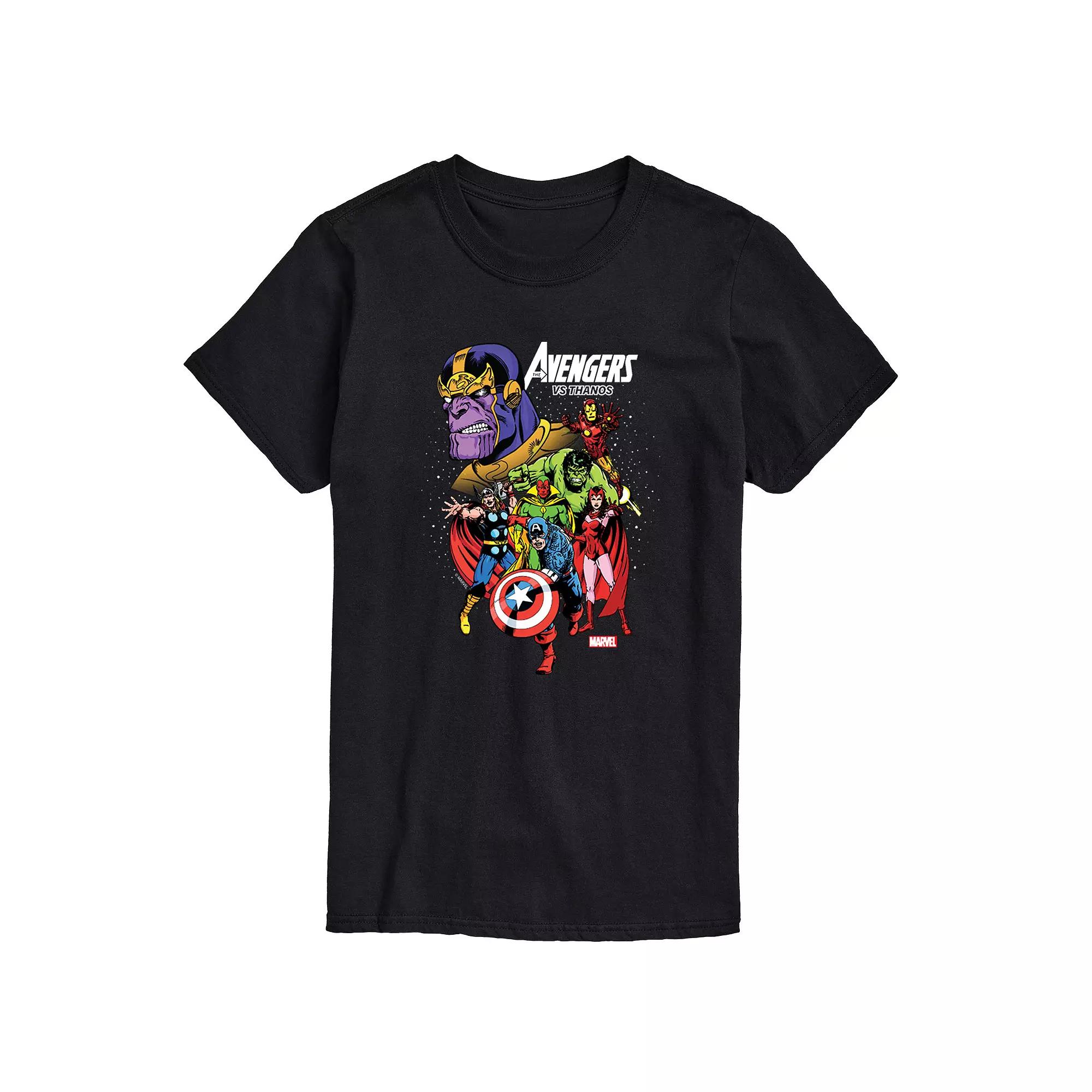 Men's Marvel Avengers vs Thanos Graphic Tee,  Product Image