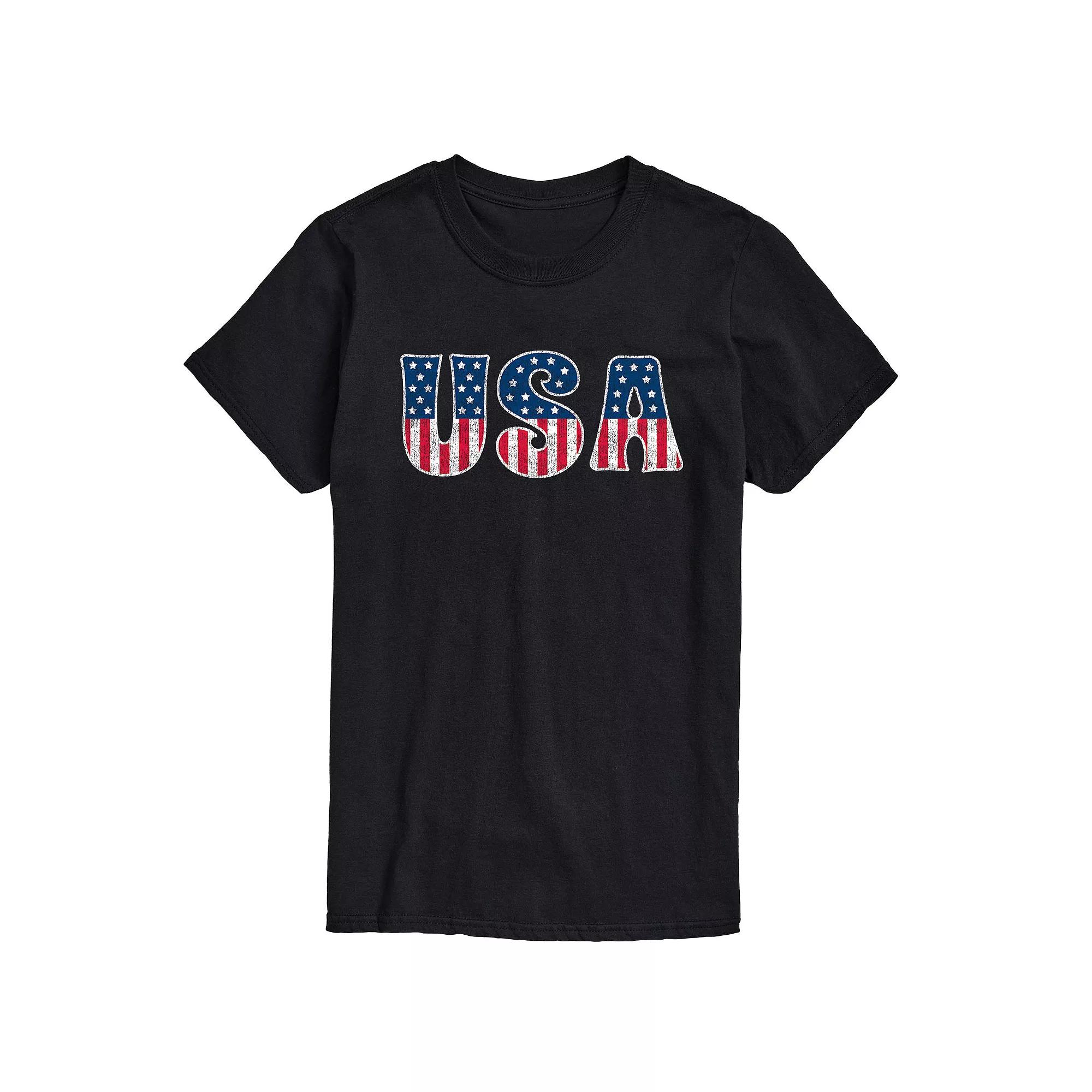 Men's USA Graphic Tee,  Product Image