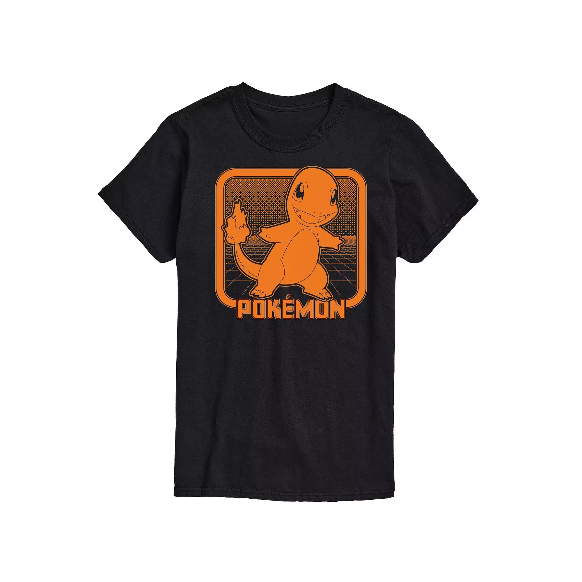 Men's Pokemon Retro Charmander Graphic Tee,  Product Image