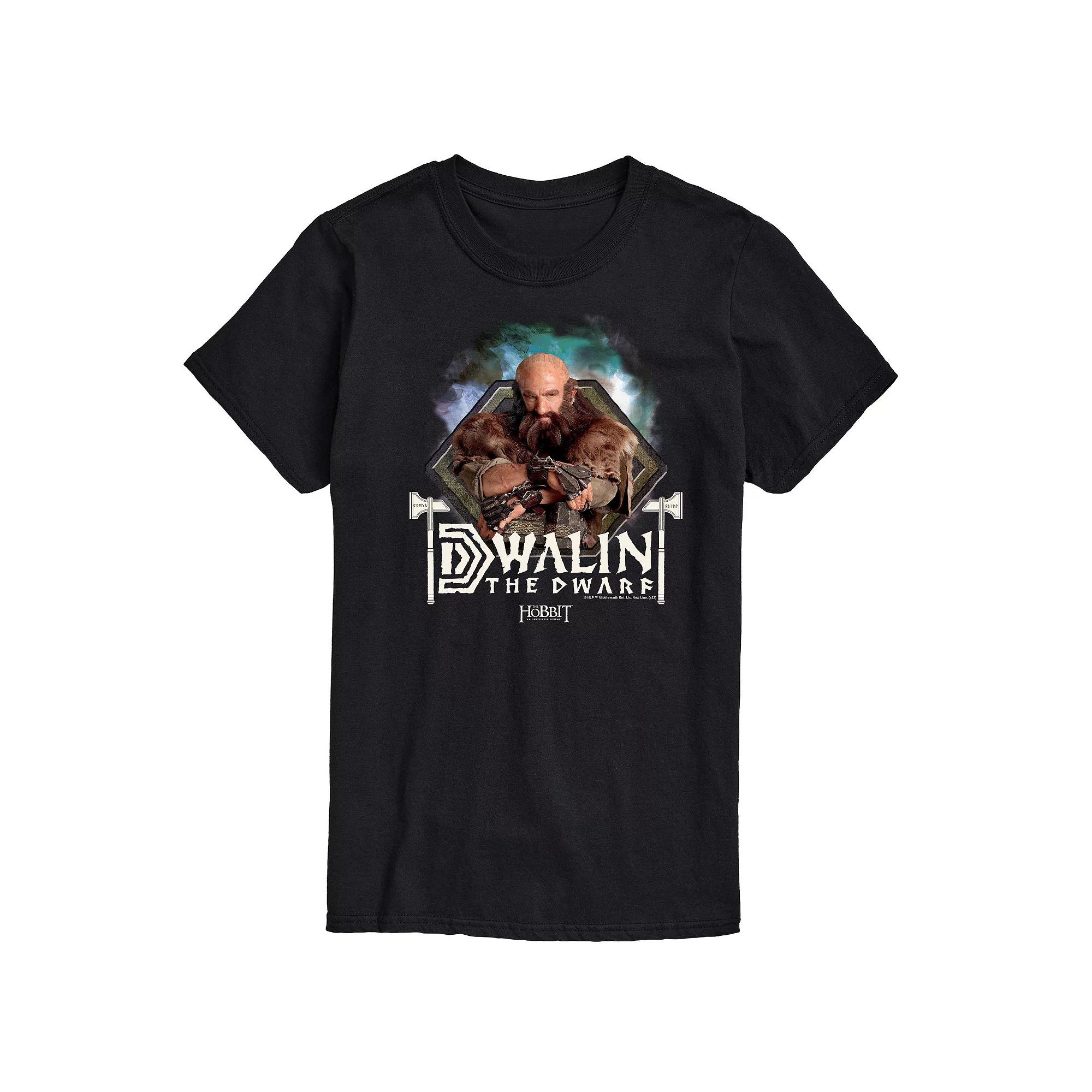 Men's The Hobbit Dwalin The Dwarf Graphic Tee,  Product Image