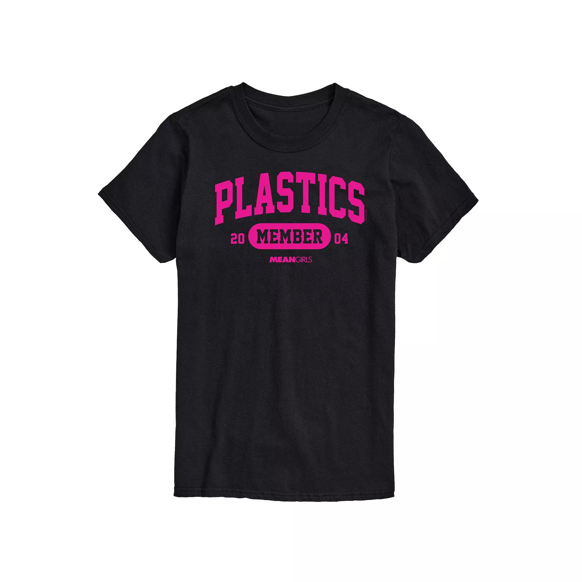 Men's Mean Girls Plastics Member Graphic Tee,  Product Image