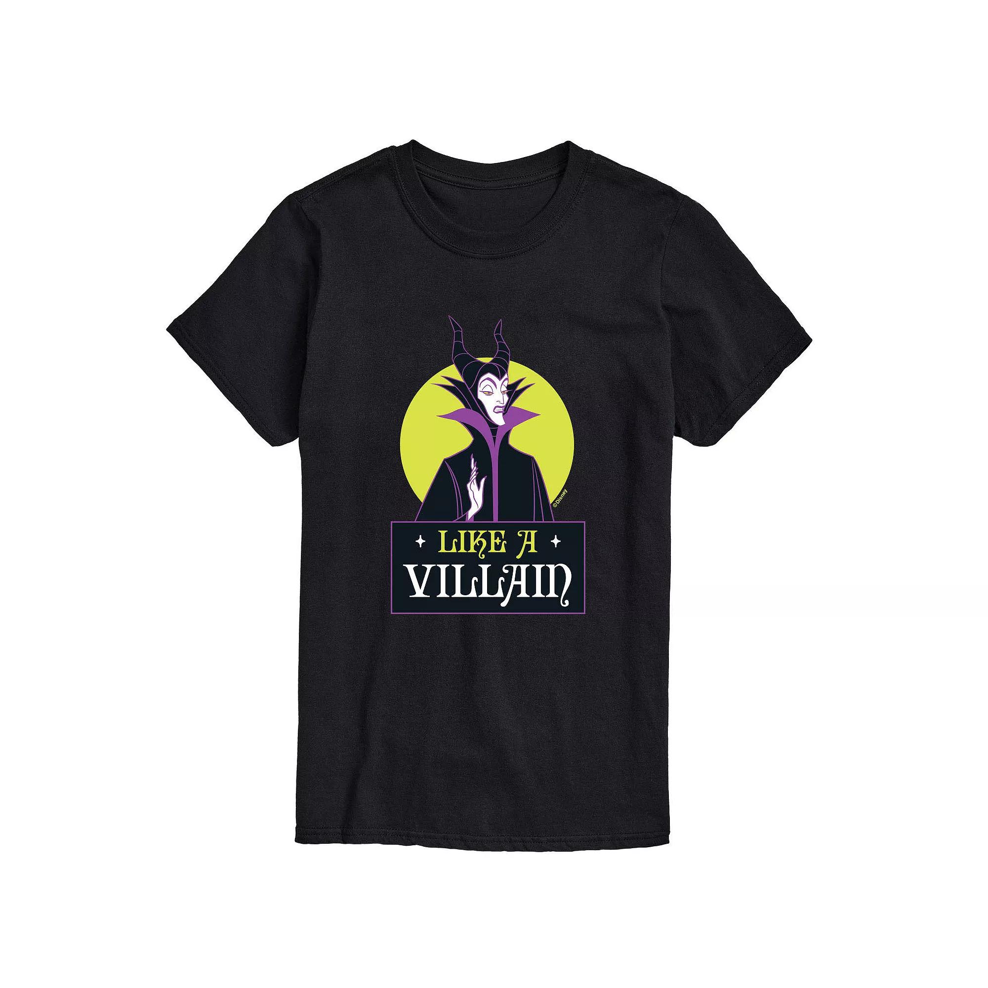 Disney Villains Sleeping Beauty Maleficent Men's Happily Never After Graphic Tee,  Product Image