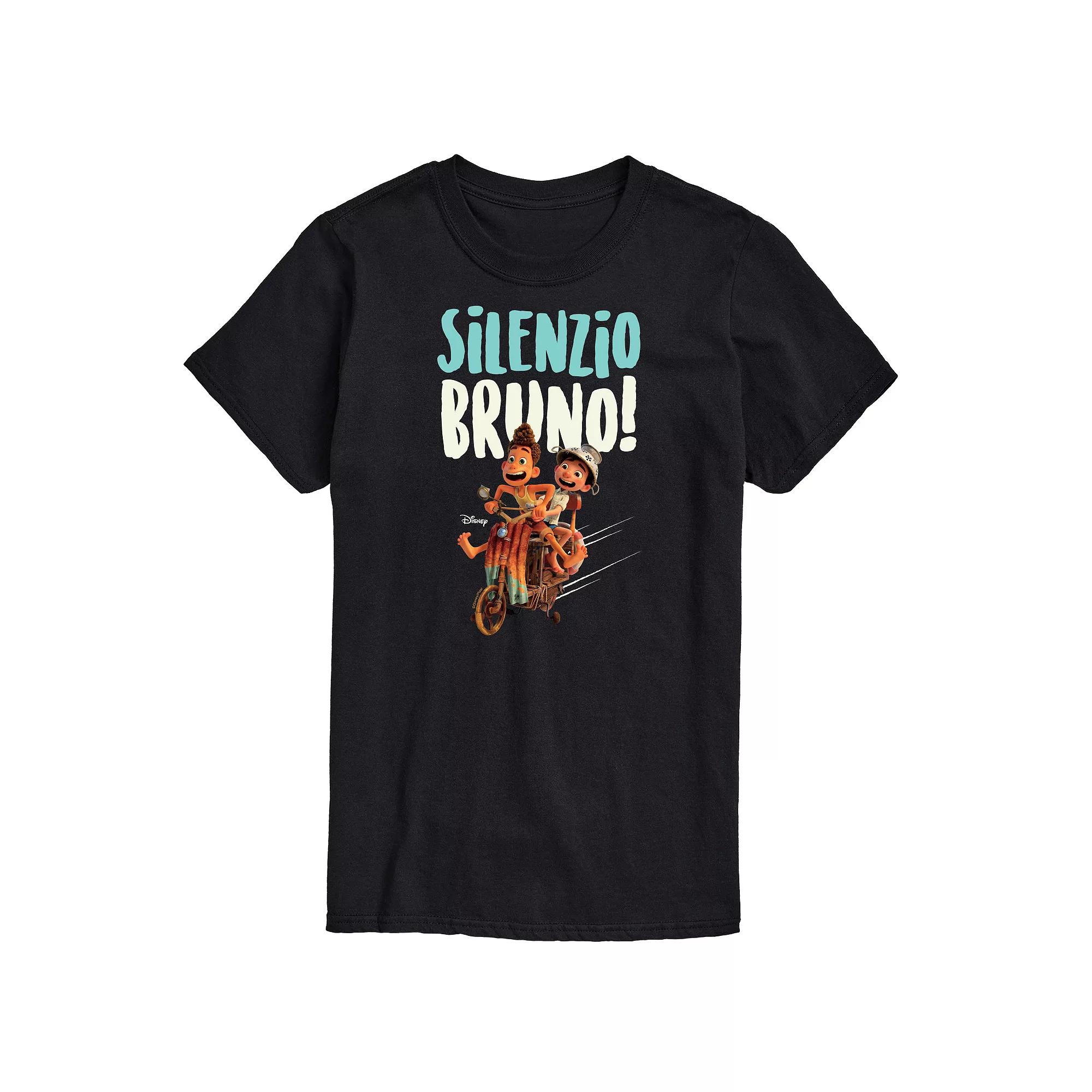 Disney / Pixar's Luca Big & Tall Silenzio Bruno Graphic Tee, Men's,  Product Image