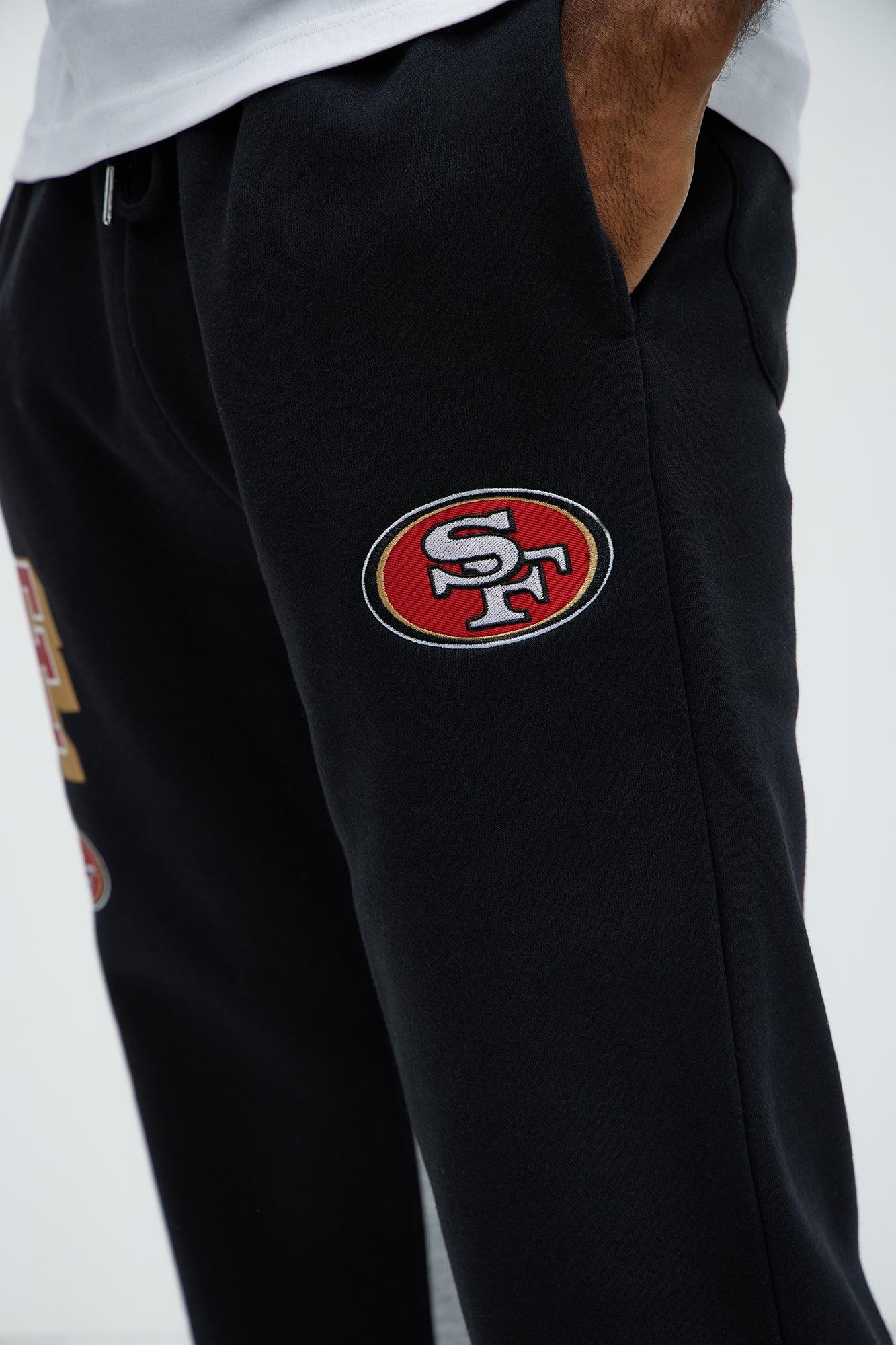 49ers Bold Flare Sweatpants - Black Product Image