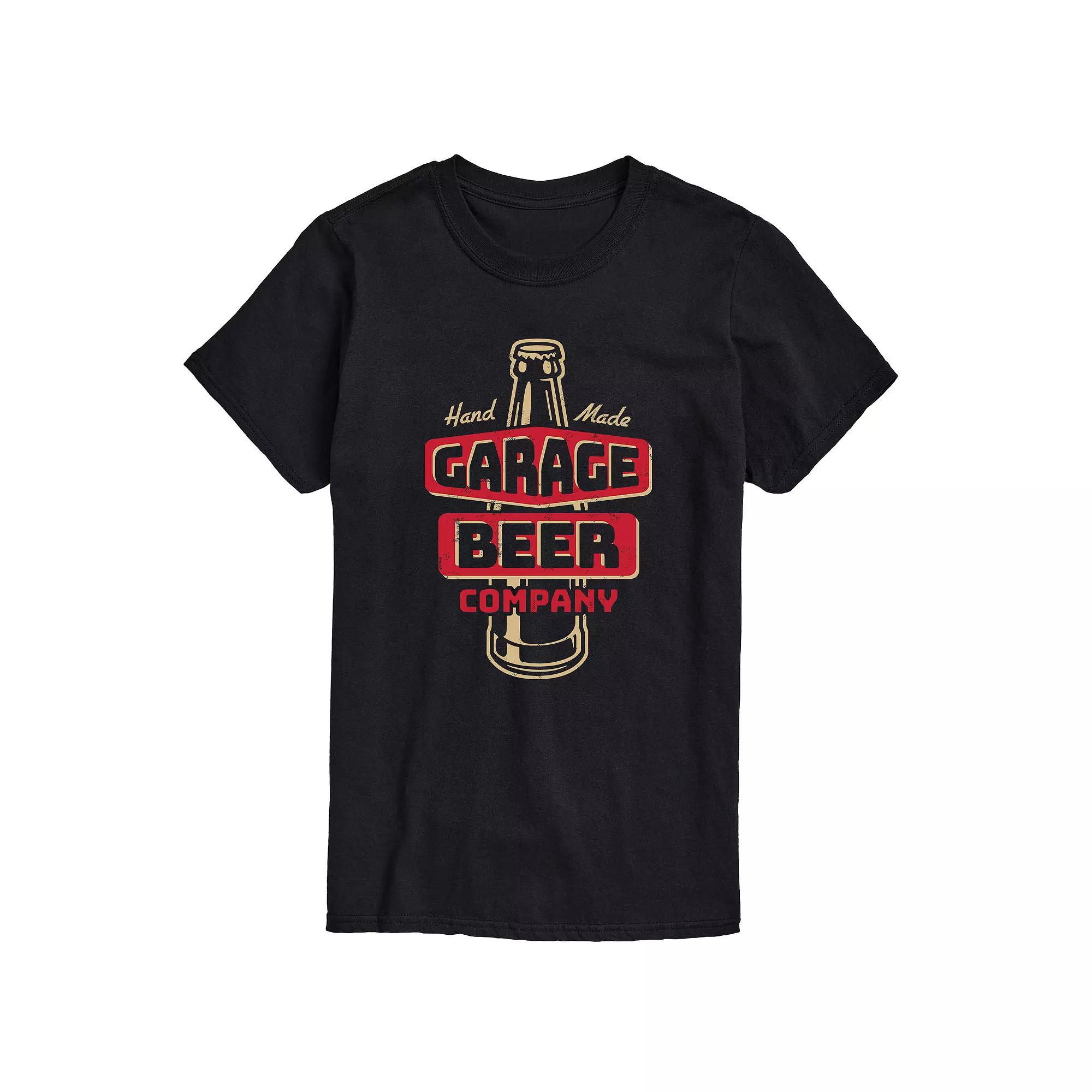 Big & Tall Garage Beer Co. Tee, Men's,  Product Image