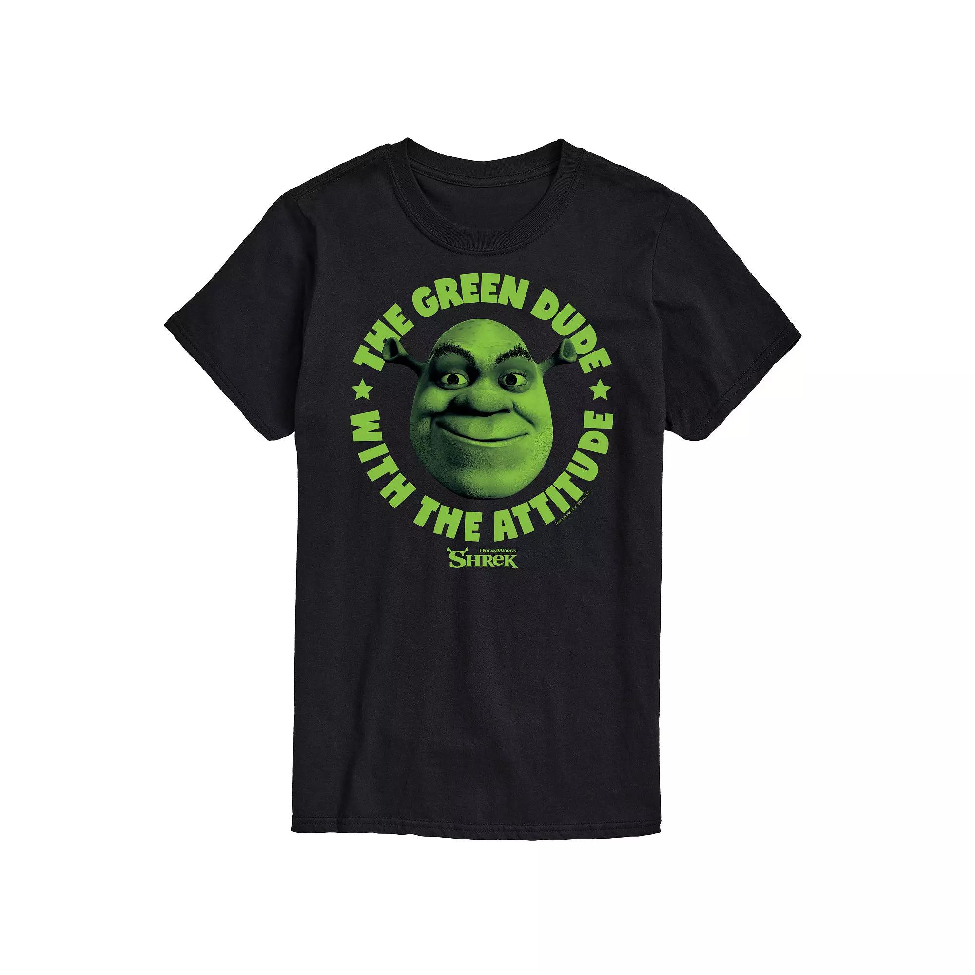 Big & Tall Shrek Green Dude Tee, Men's,  Product Image