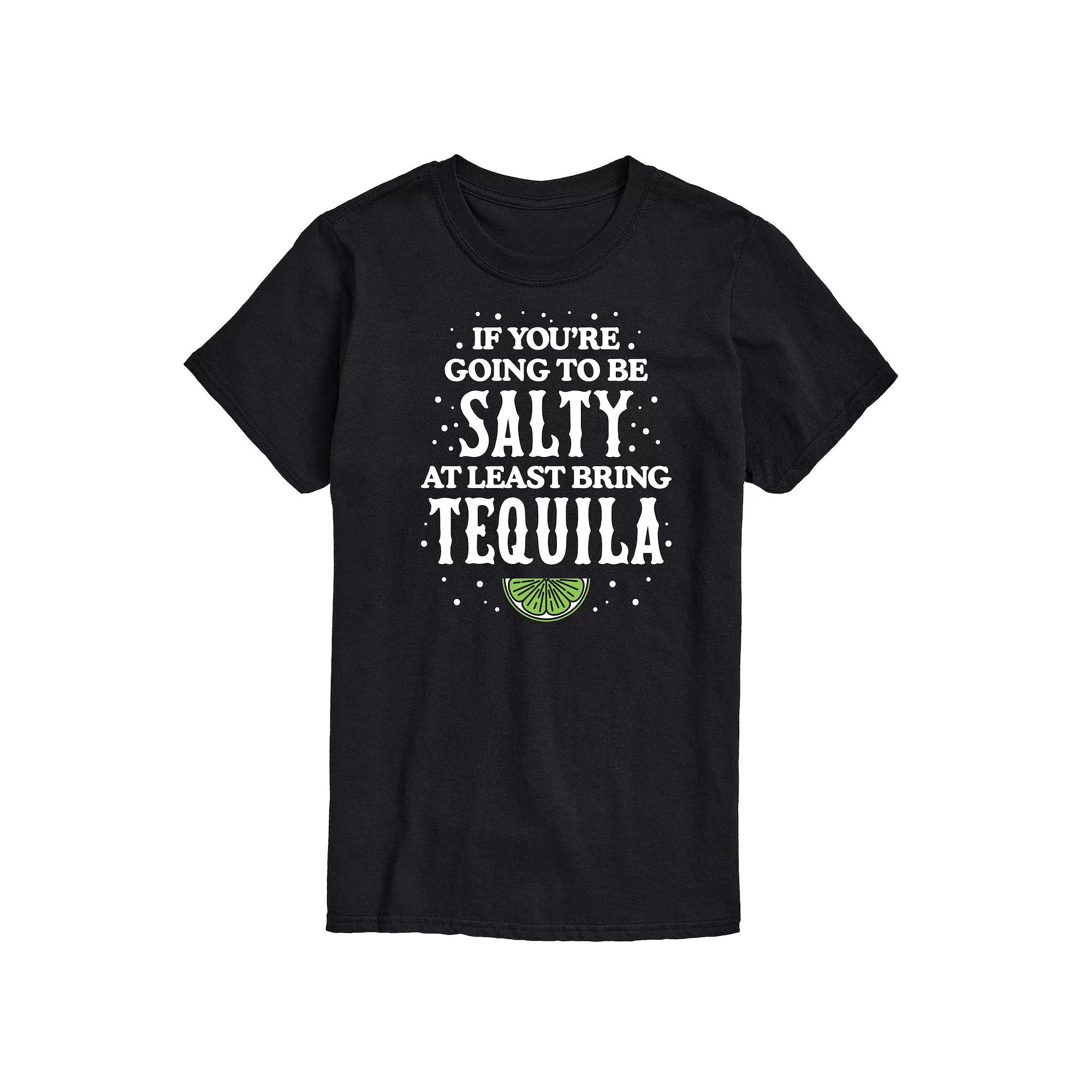 Men's Be Salty Bring Tequila Graphic Tee,  Product Image