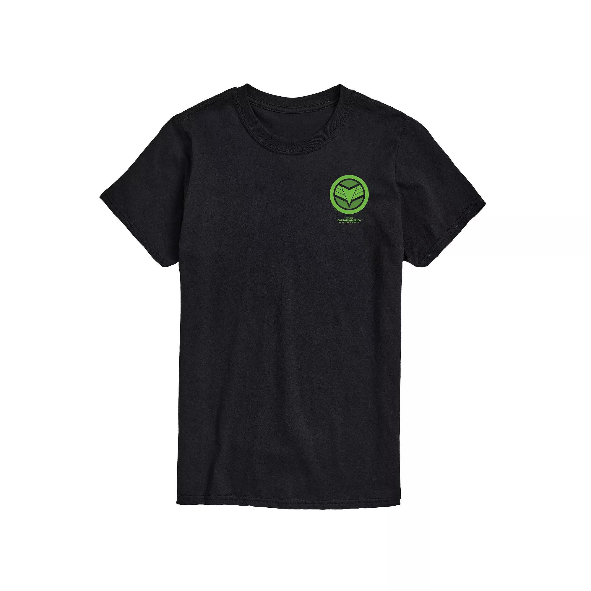 Big & Tall Marvel Captain America Brave New World Falcon Icon Graphic Tee, Men's,  Product Image