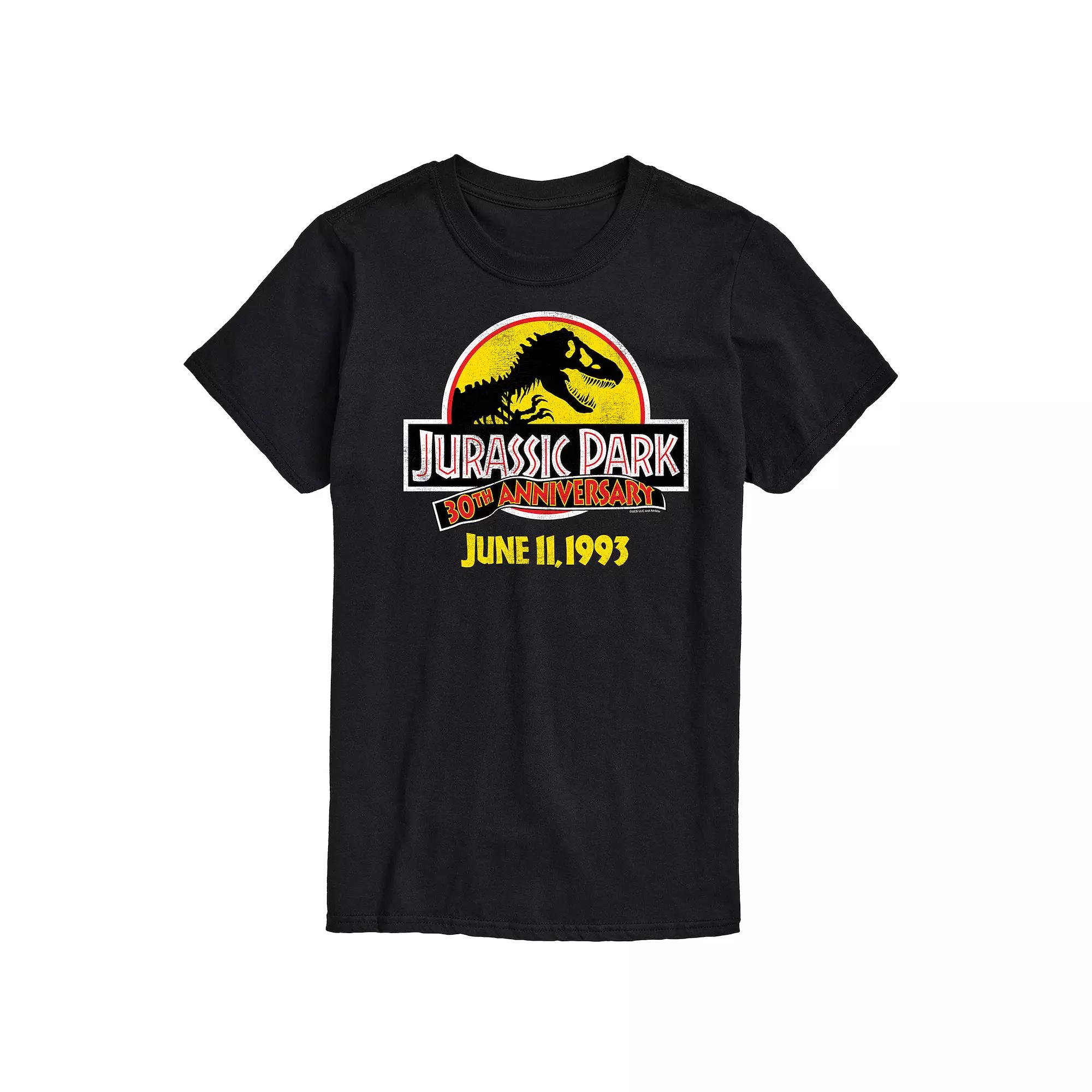Men's Jurassic World Jurassic Park 30th Logo Graphic Tee,  Product Image