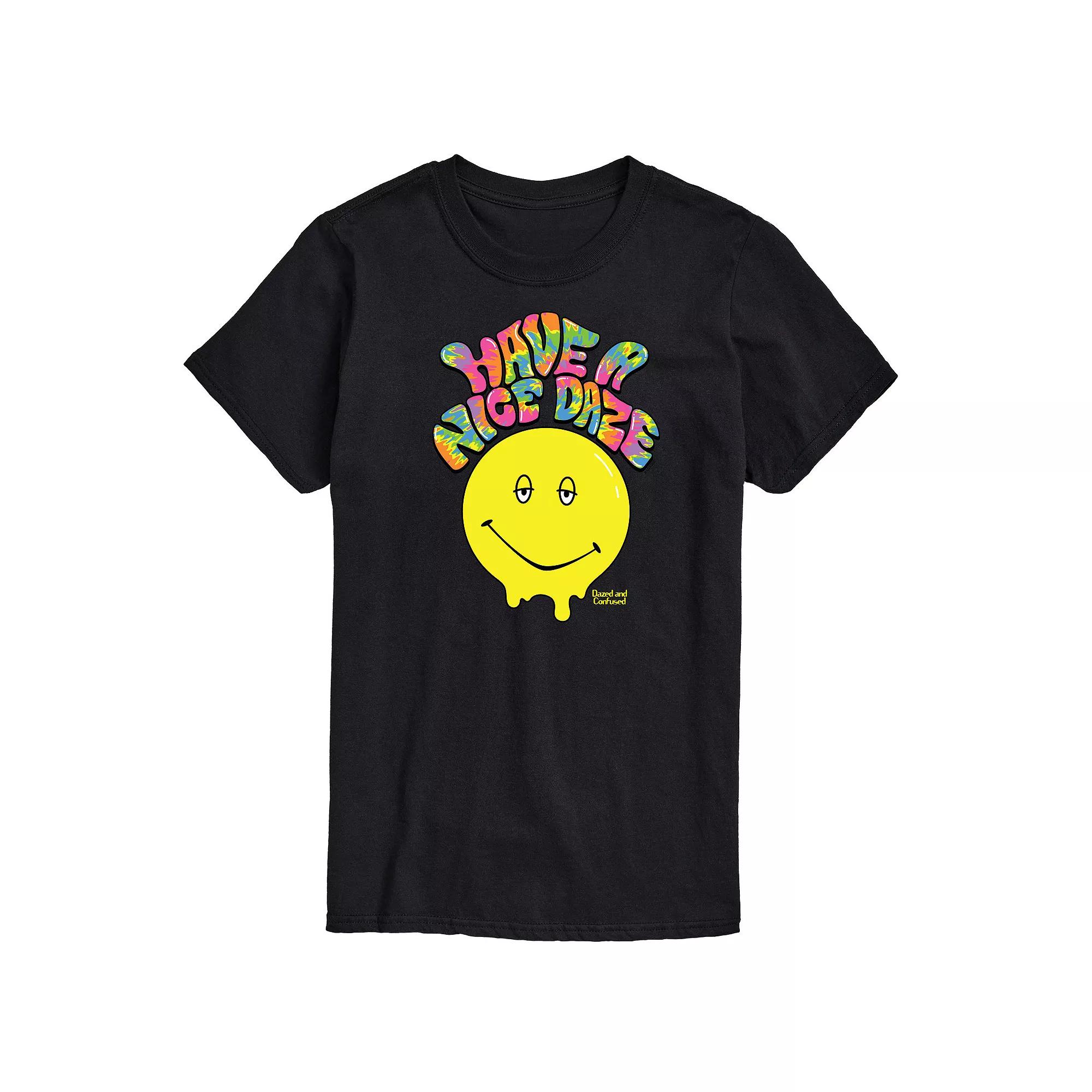 Men's Dazed and Confused Have A Nice Daze Smiley Graphic Tee,  Product Image