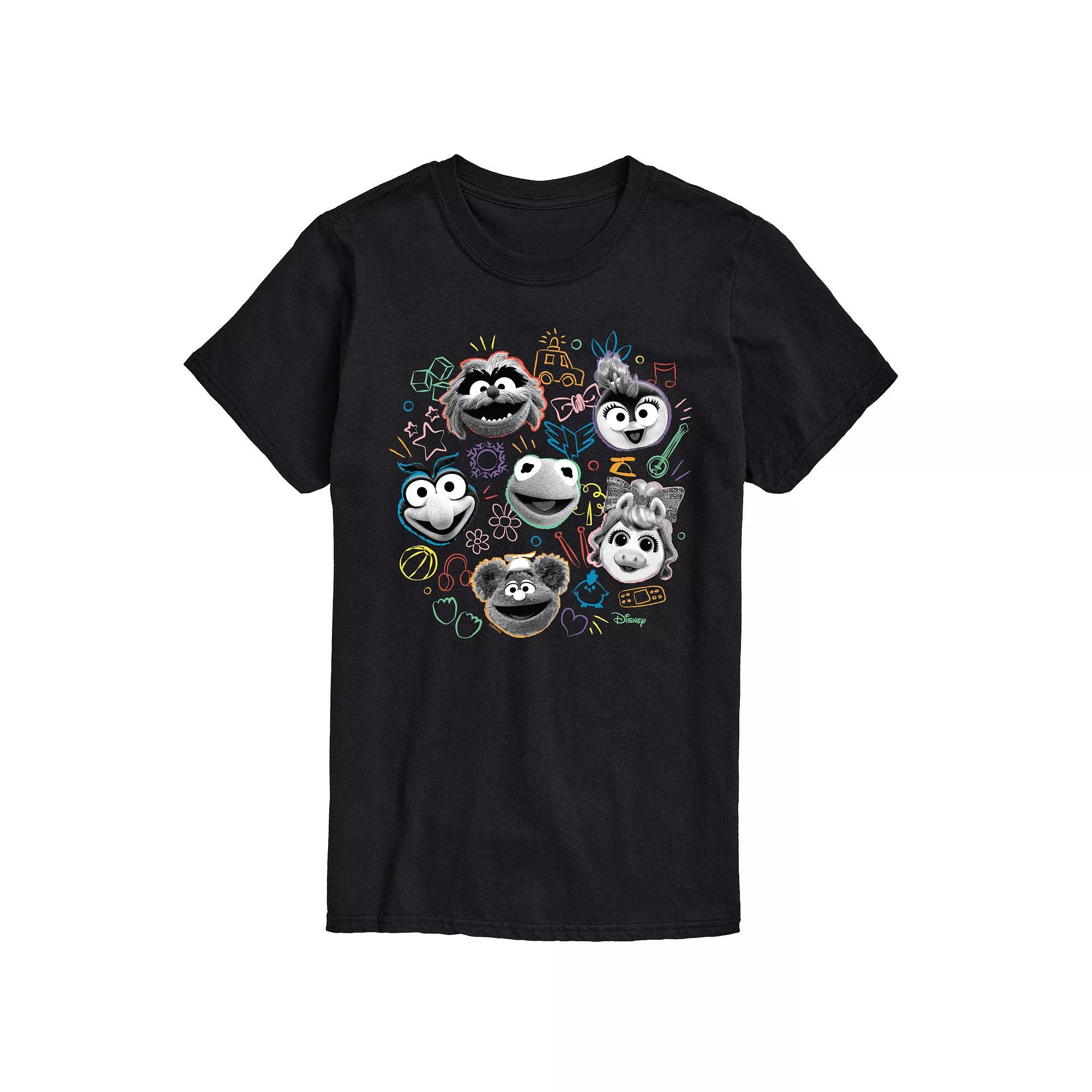 Disney's Muppet Babies Men's Faces Graphic Tee,  Product Image