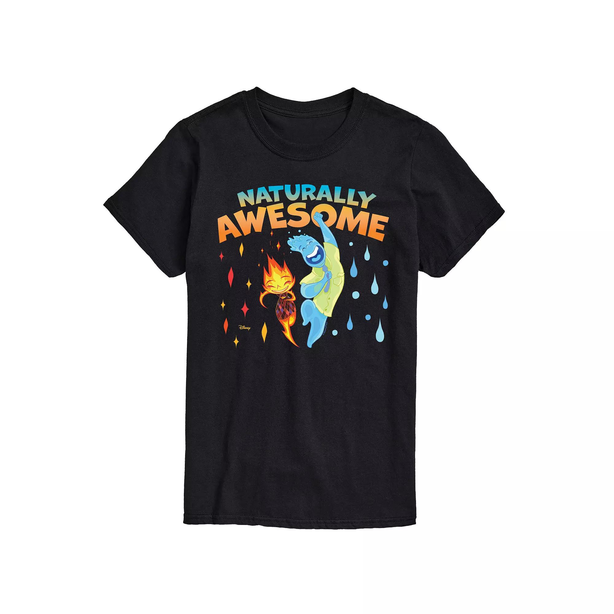 Disney's Elemental Big & Tall Naturally Awesome Graphic Tee, Men's,  Product Image