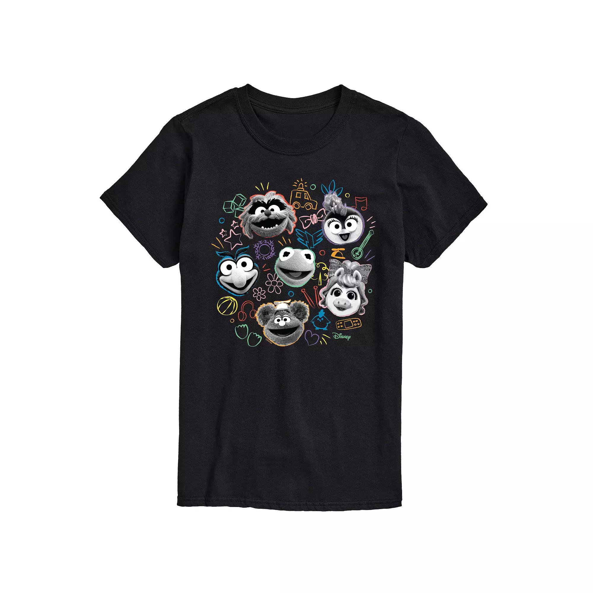 Disney's Muppet Babies Men's Faces Graphic Tee,  Product Image