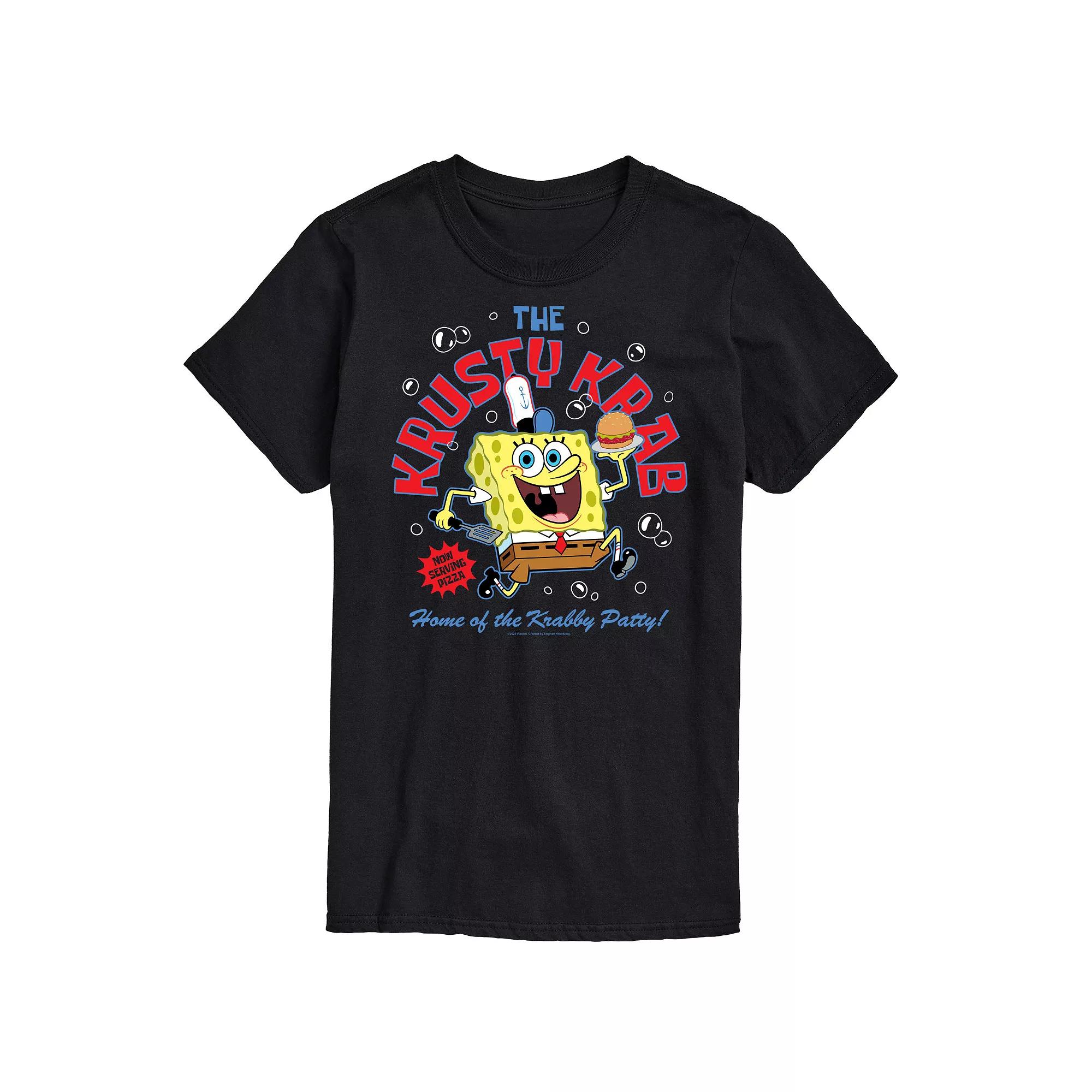 Men's Nickelodeon SpongeBob SquarePants Krusty Krab Graphic Tee,  Product Image