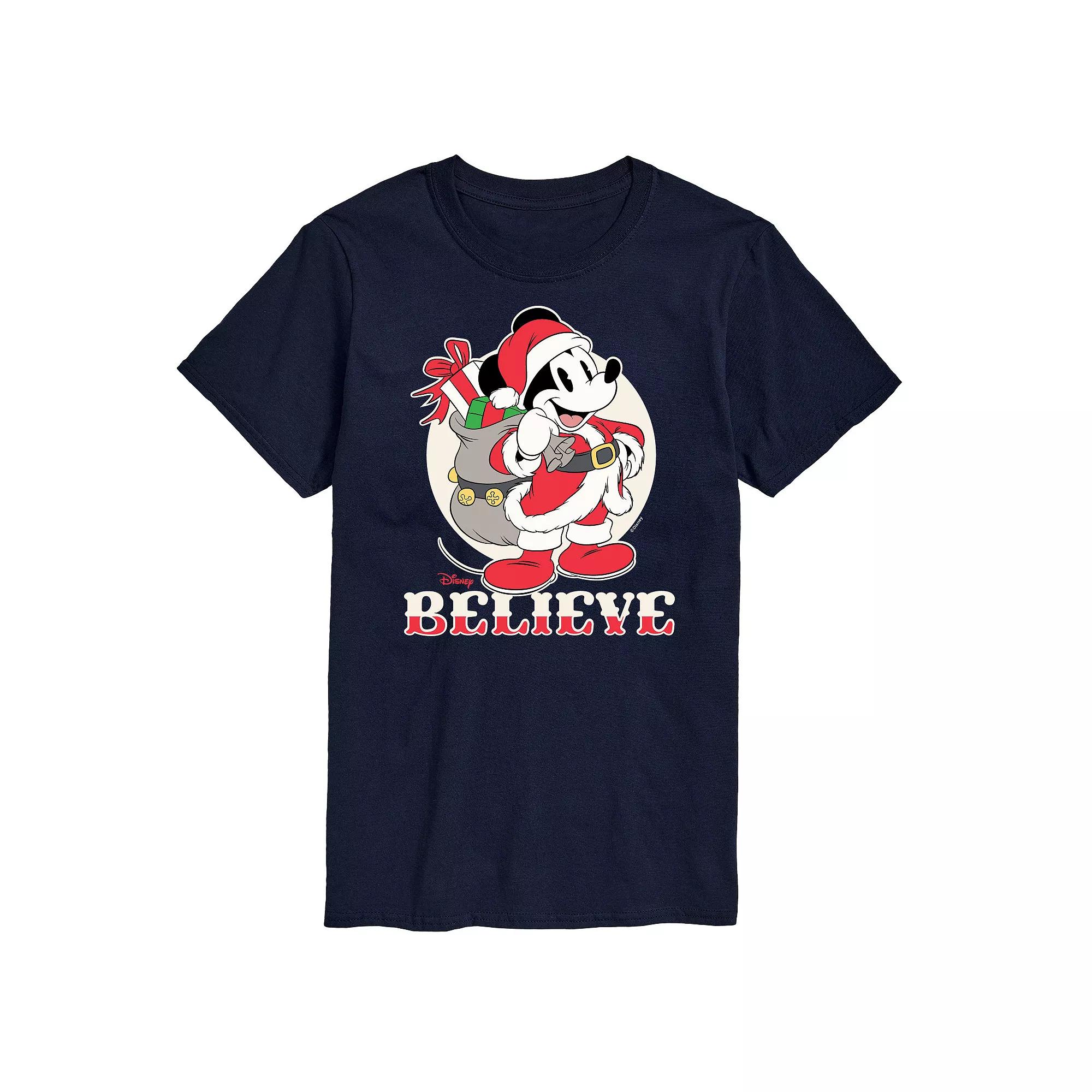 Disney's Mickey Mouse Men's Believe Graphic Tee,  Product Image