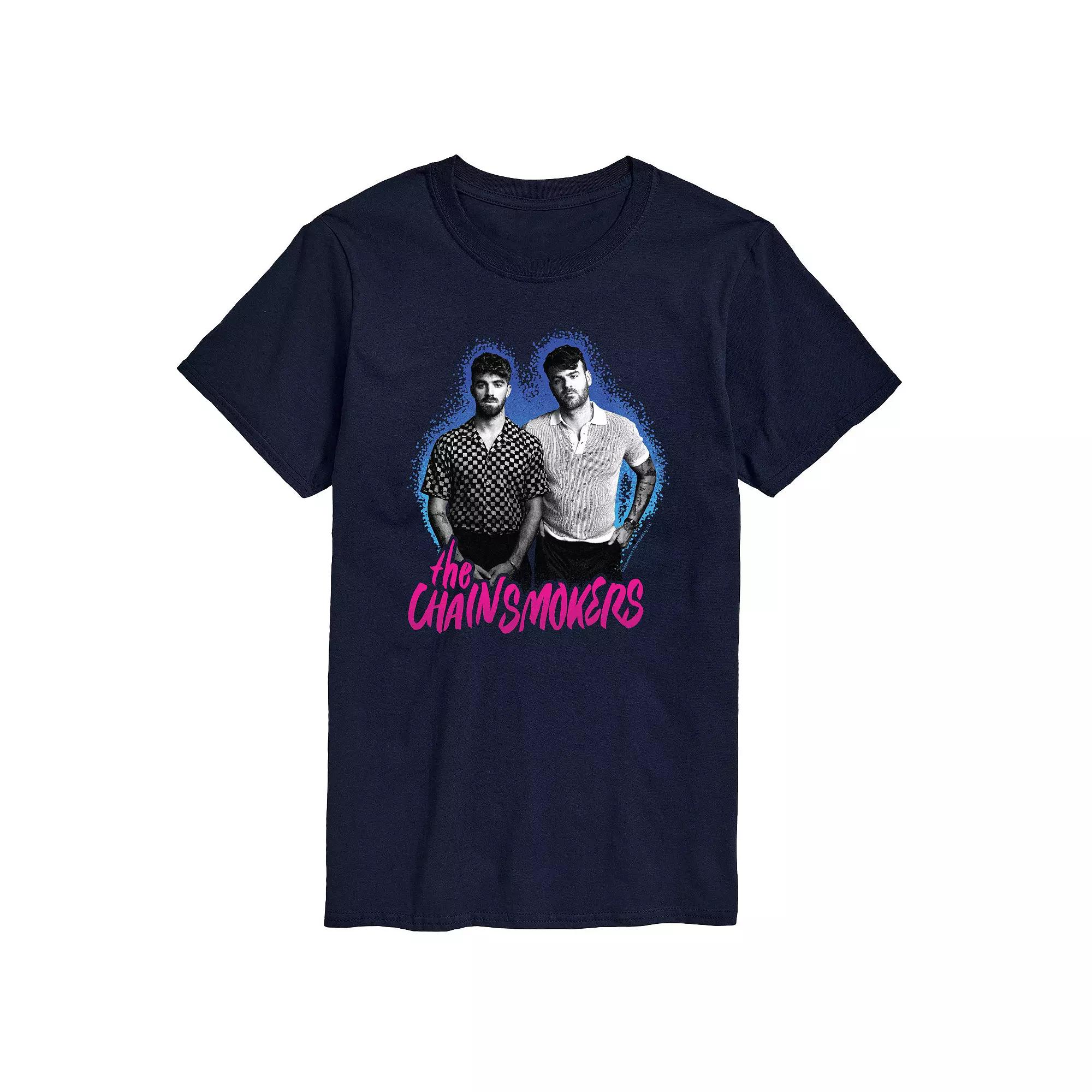 Big & Tall The Chainsmokers Glow Graphic Tee, Men's,  Product Image