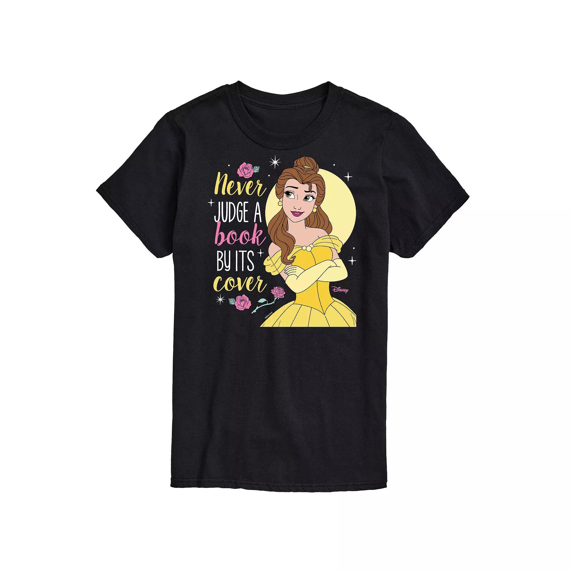 Disney Princess Big & Tall Never Judge Book By Its Cover Graphic Tee, Men's,  Product Image