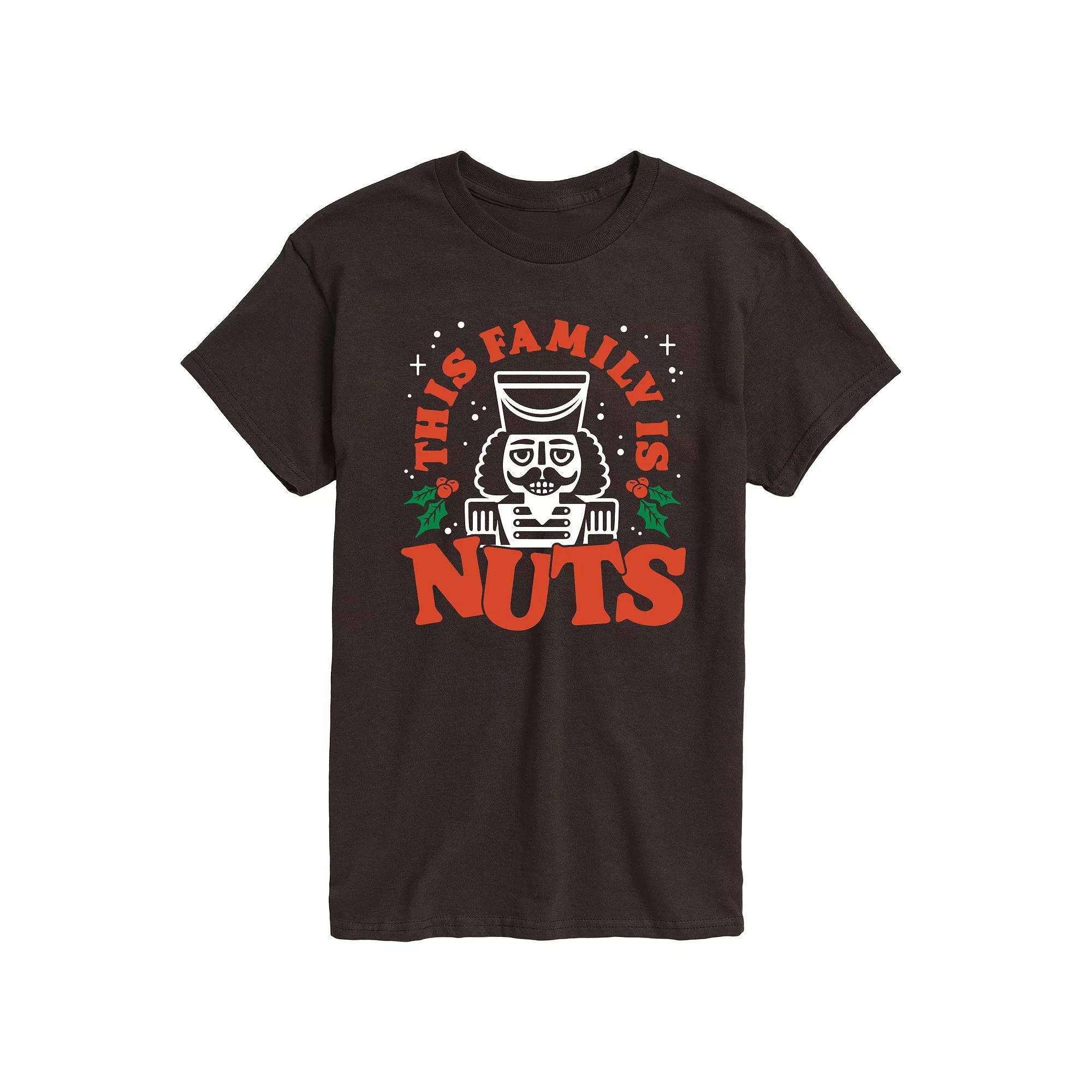 Men's This Family Is Nuts Graphic Tee,  Product Image