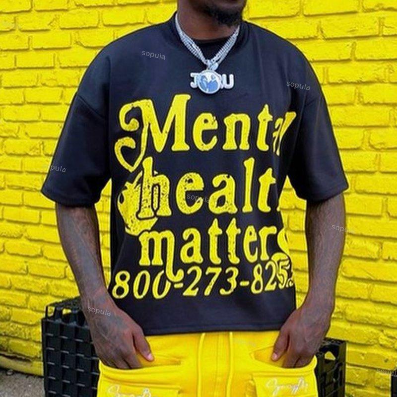 Mental Health Matters 100% Cotton T-Shirt Product Image