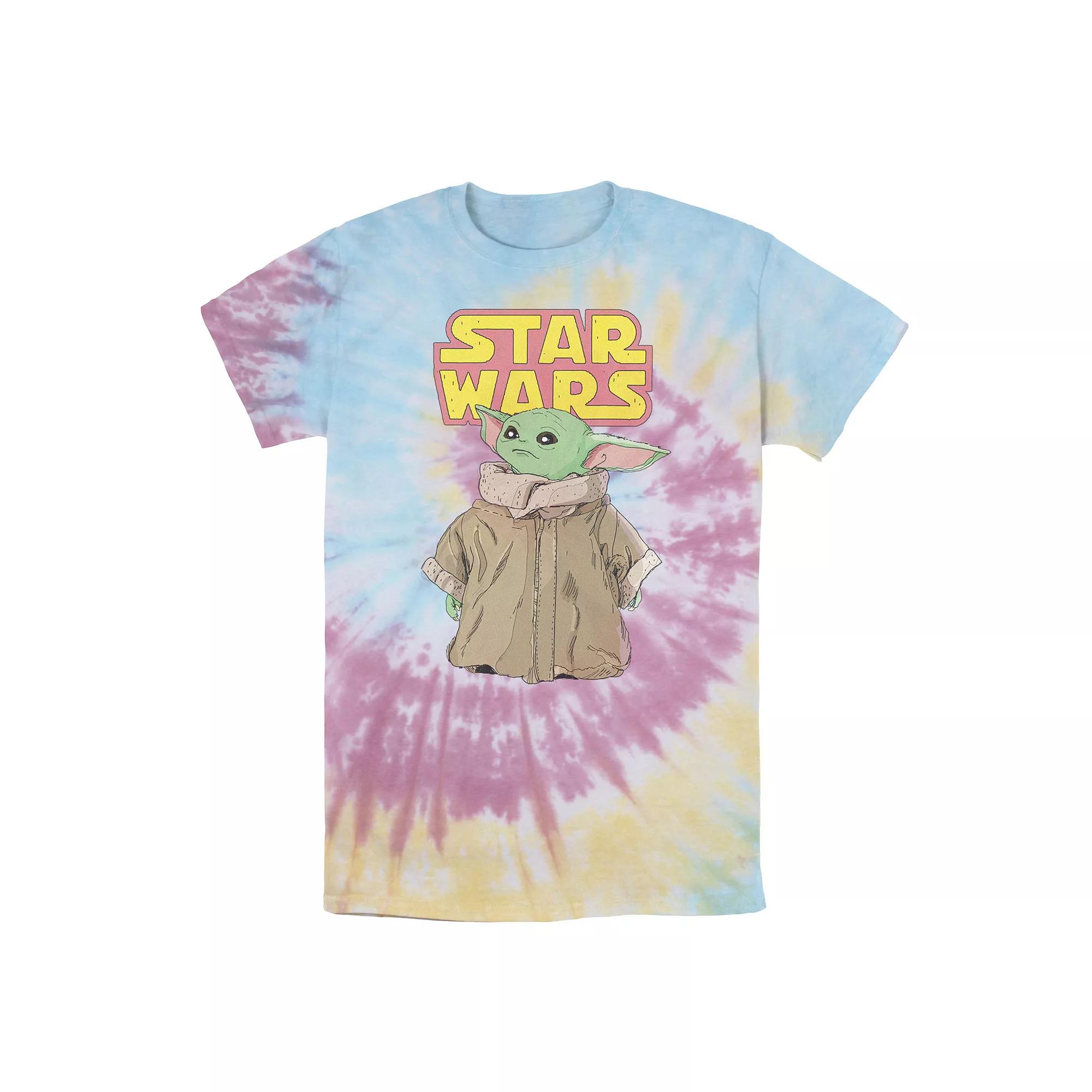 Men's Star Wars The Mandalorian The Child Cute Stare Logo Tee, Boy's,  Product Image