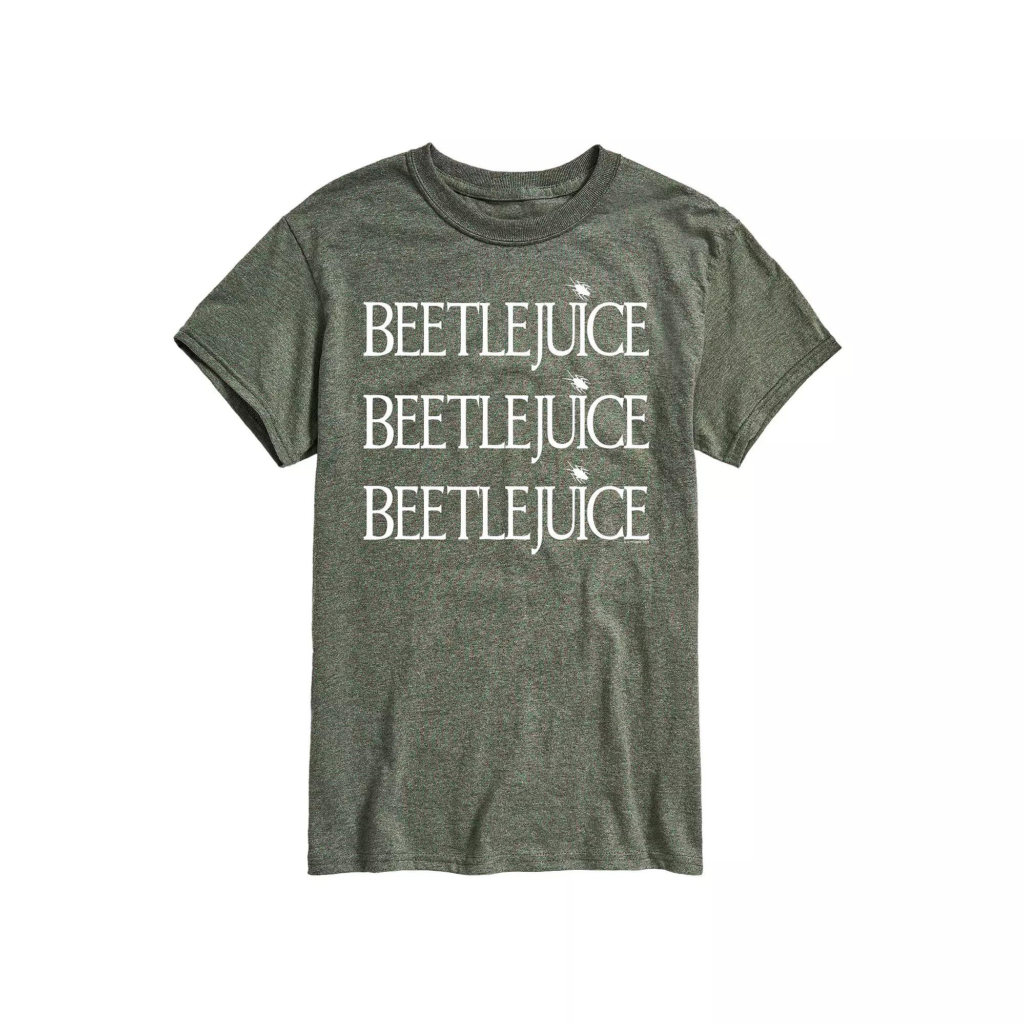 Men's Beetlejuice Stacked Tee,  Product Image
