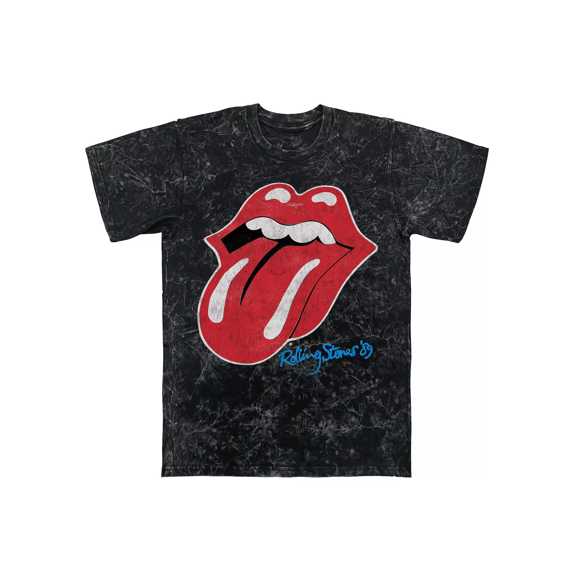 Men's Rolling Stones '89 Tongue Mineral Wash Graphic Tee,  Product Image
