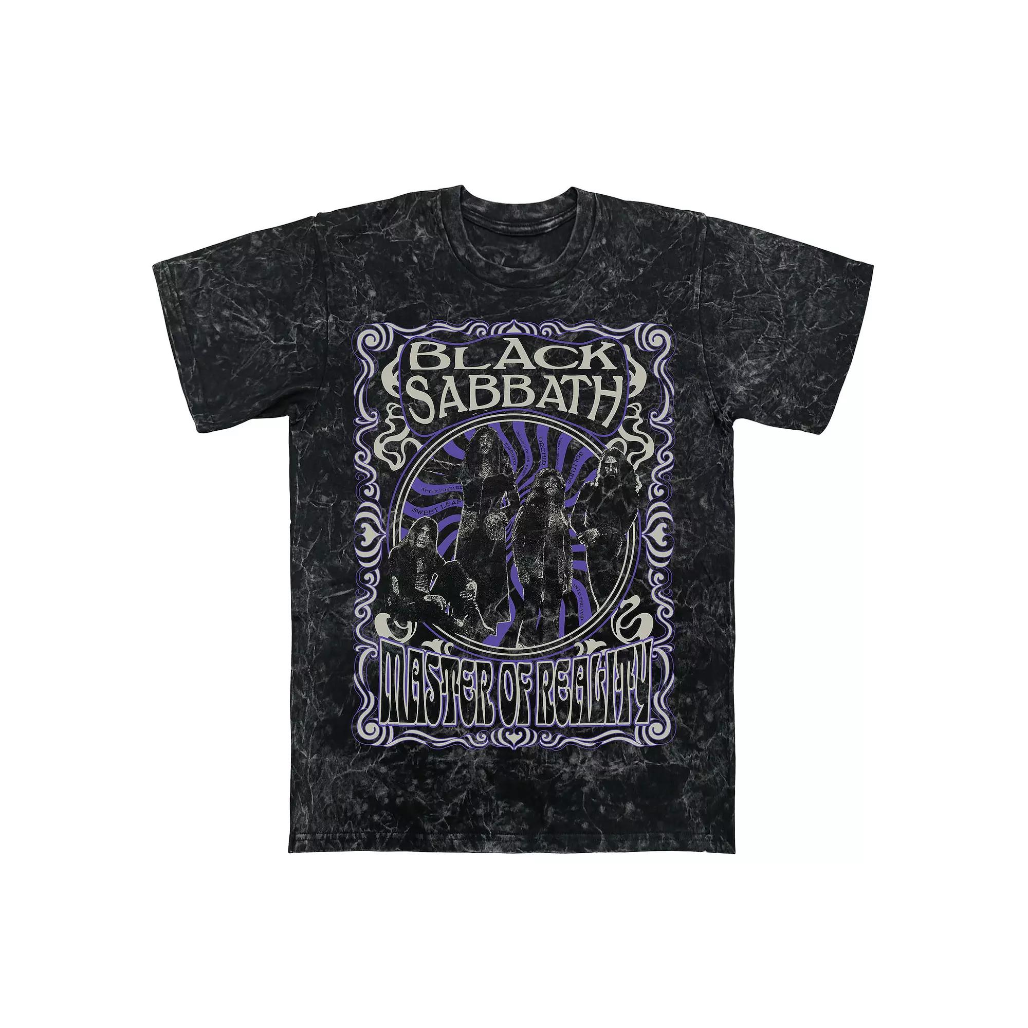Men's Black Sabbath Master Of Reality Mineral Wash Graphic Tee,  Product Image