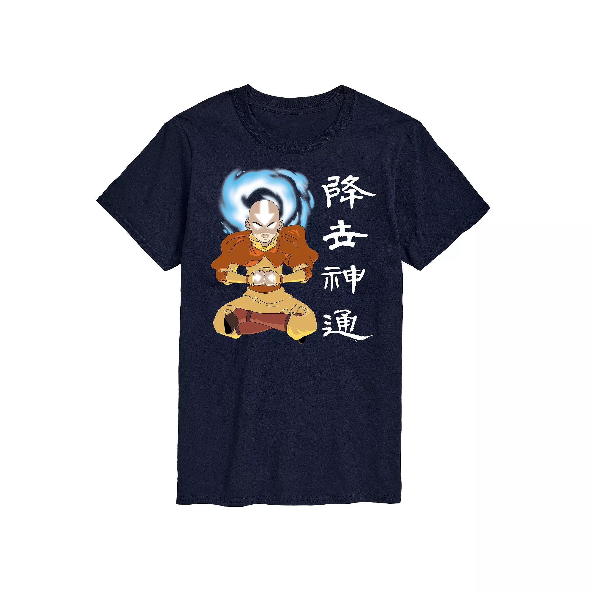 Big & Tall Avatar The Last Airbender AANG Graphic Tee, Men's,  Product Image