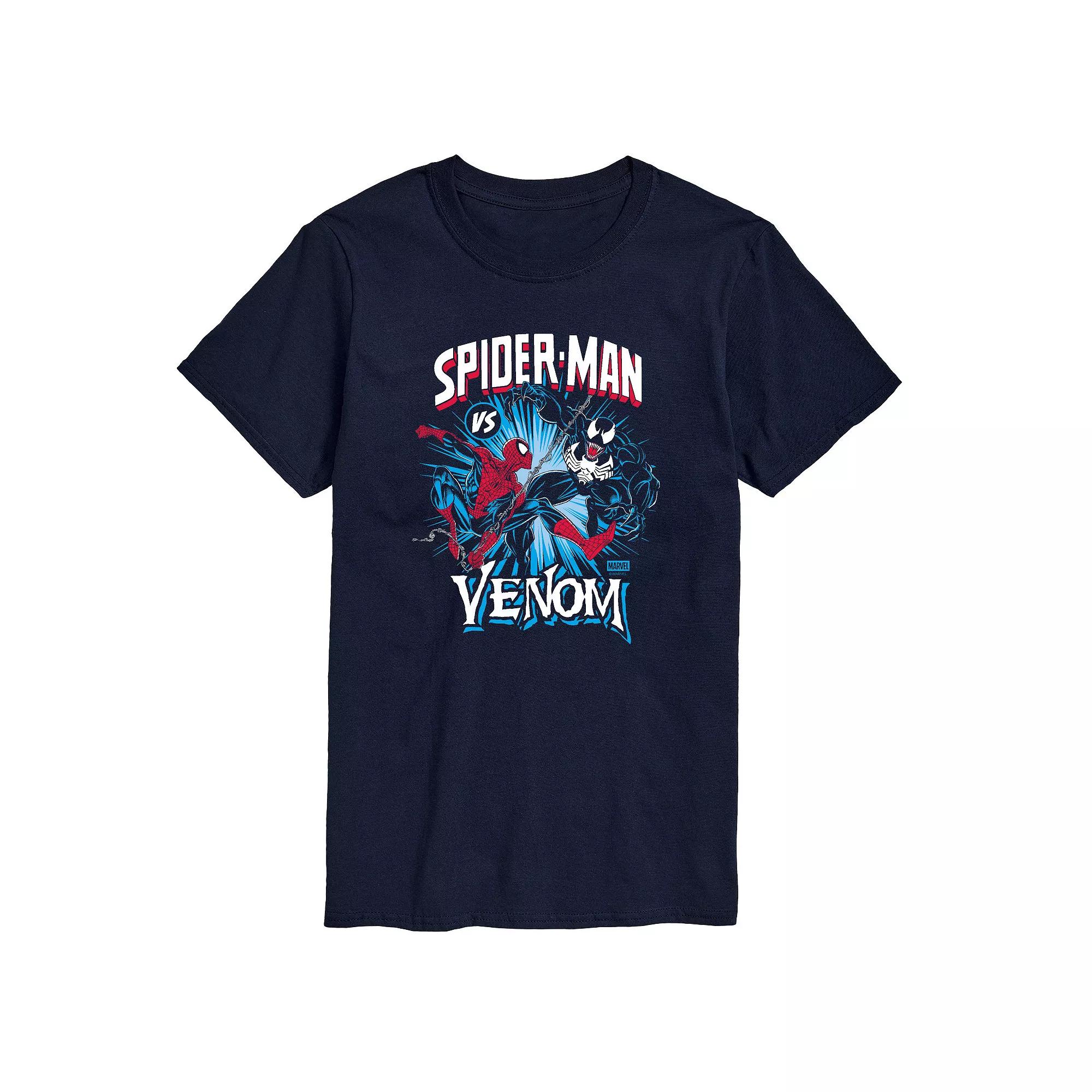 Big & Tall Marvel Spider-Man Vs Venom Graphic Tee, Men's,  Product Image