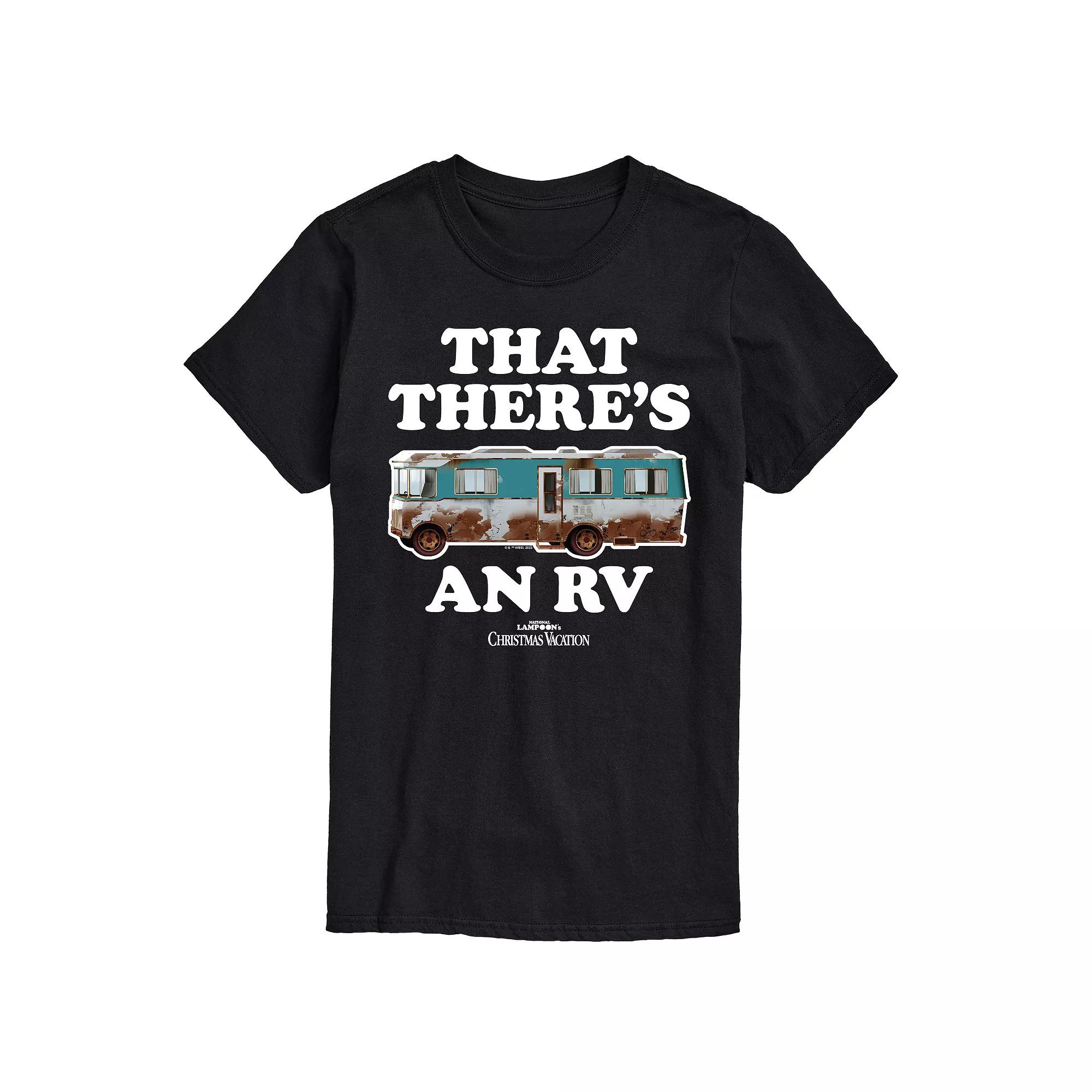 Big & Tall National Lampoon's Christmas Vacation That There's An RV Graphic Tee, Men's,  Product Image