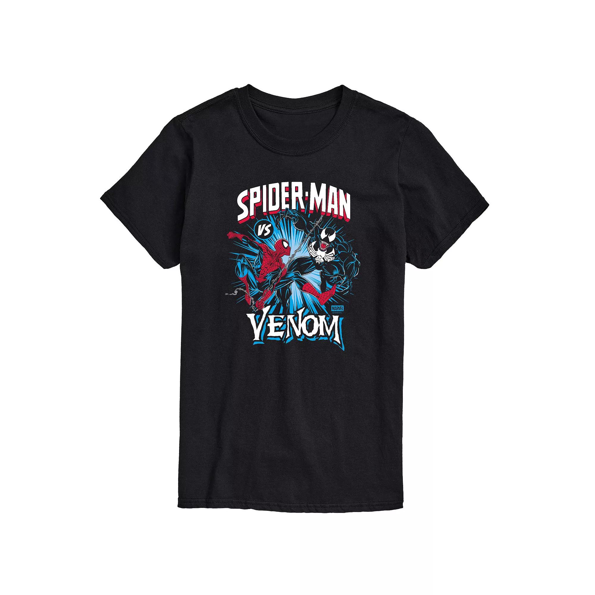 Big & Tall Marvel Spider-Man Vs Venom Graphic Tee, Men's,  Product Image