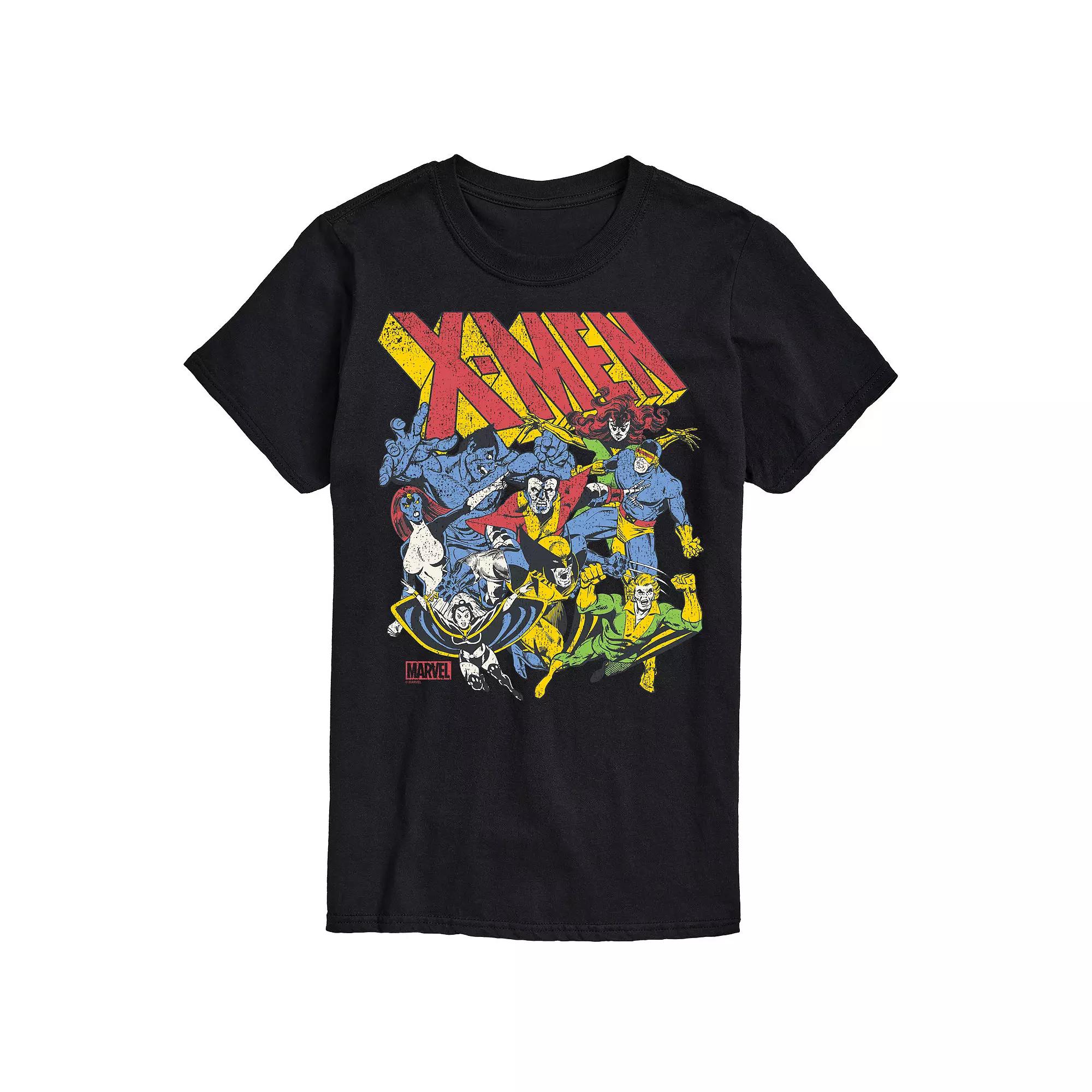 Men's Marvel X-Men Group Retro Graphic Tee,  Product Image