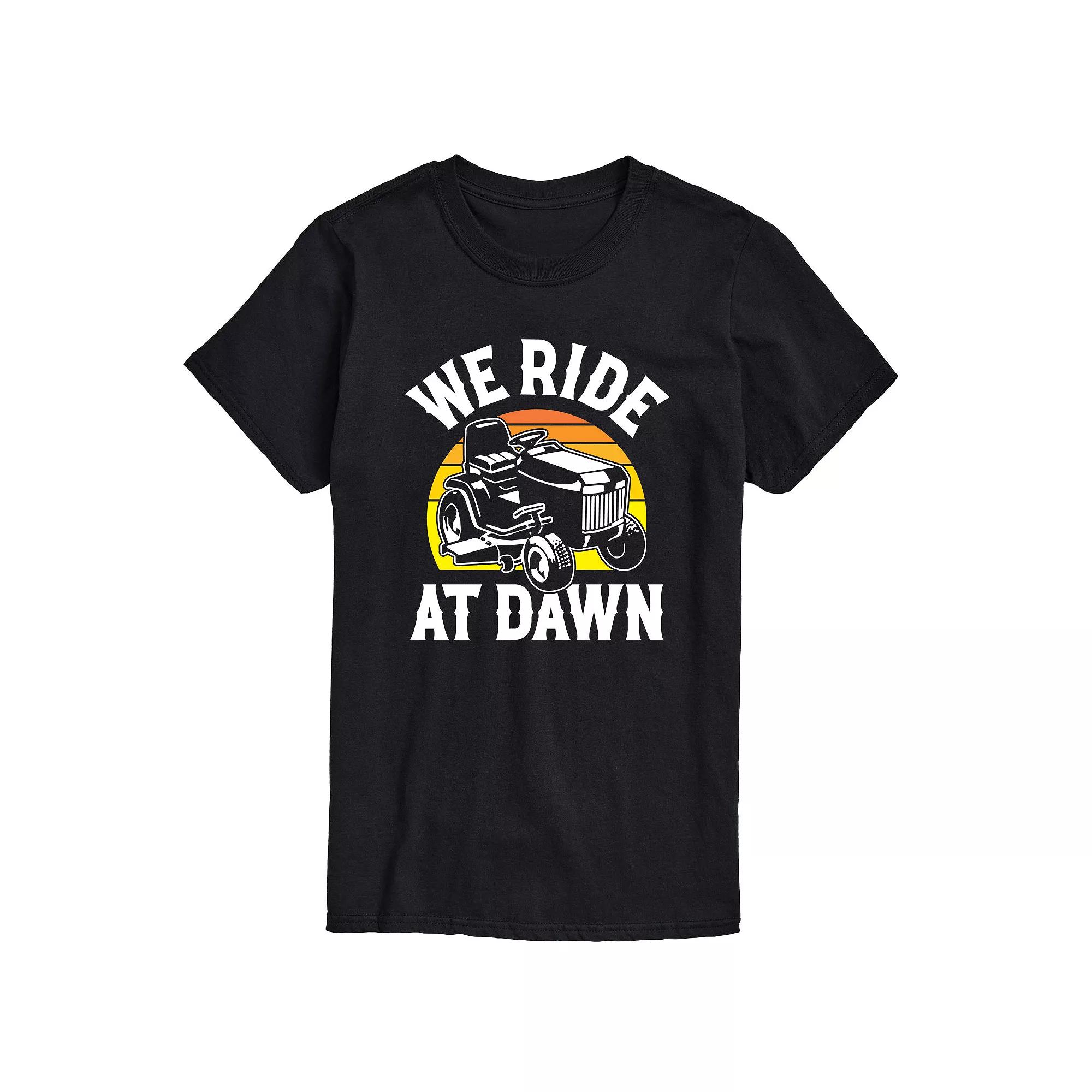 Men's We Ride At Dawn Mower Graphic Tee,  Product Image