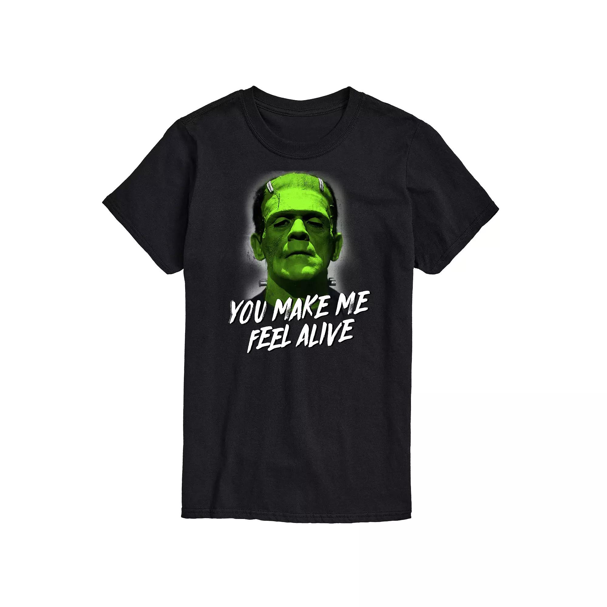 Big & Tall Universal Monsters Make Me Feel Alive Graphic Tee, Men's,  Product Image